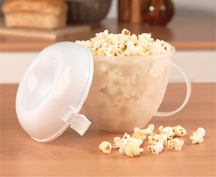 Innobella Microwave Pop Corn Popper Bowl Container Maker/Cooker 15cm w/Handle