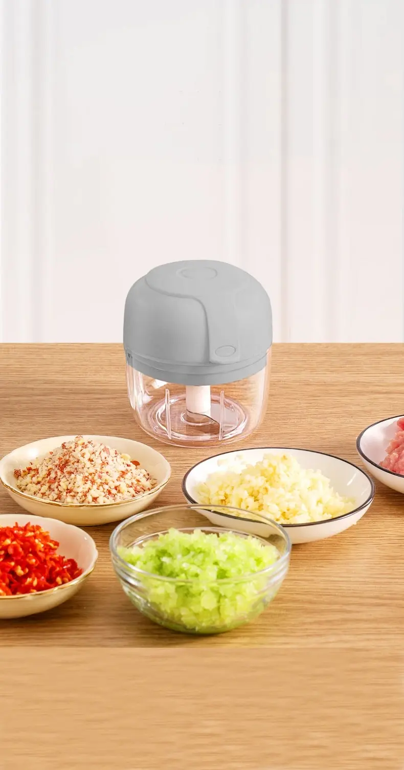 Innobella Multipurpose Cordless Mini Food Chopper - Grey