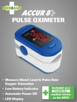 MediAus Accur8 Pulse Oximeter