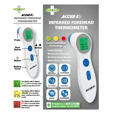 MediAus Accur8 Infrared Thermometer