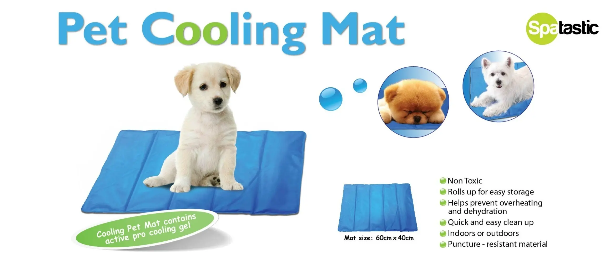 Spatastic Jumbo Pet Cooling Mat