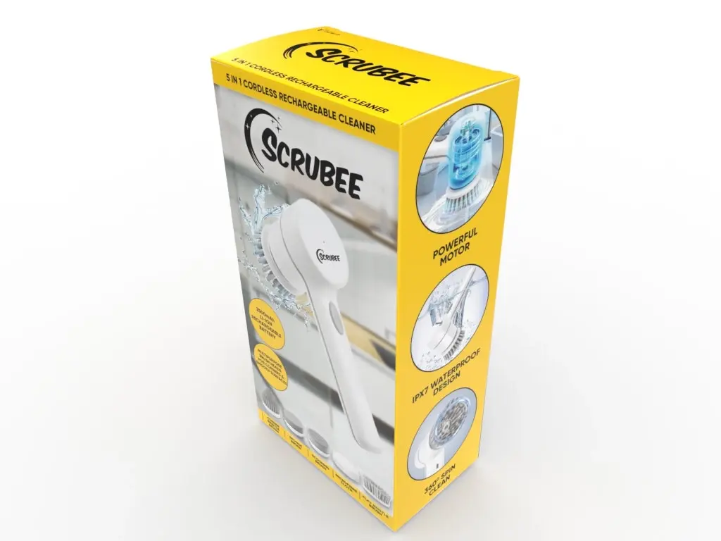 Scrubee 5 in 1 Cordless Rechargeable Scrubber