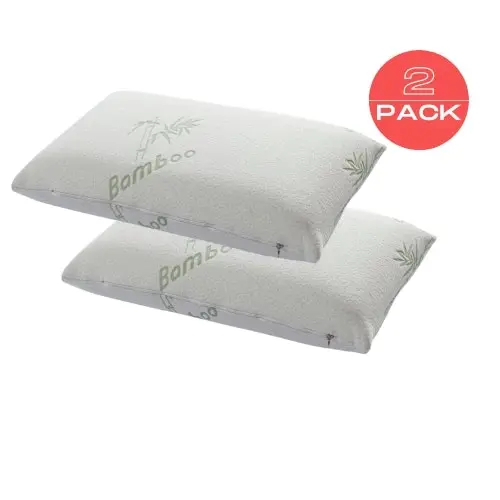 Vistara Bamboo Pillow x 2 Pillows 65cm x 45cm