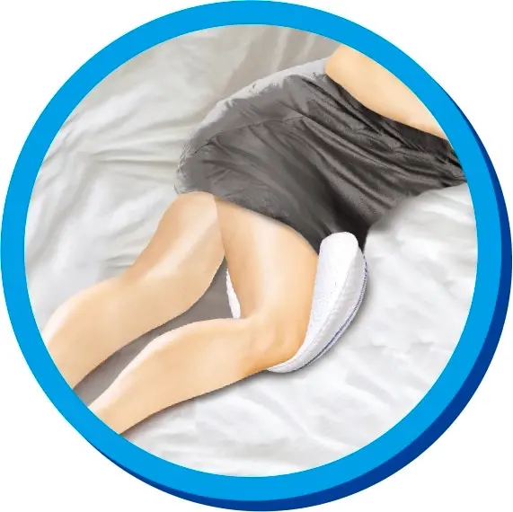 Vistara Miracle Knee Memory Foam Support Pillow