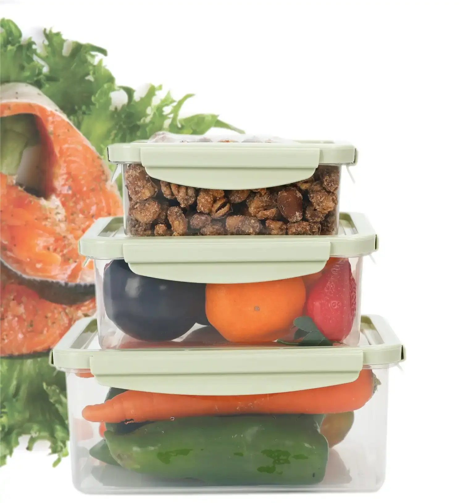 Innobella Stretch Fresh 3 Piece Container Set