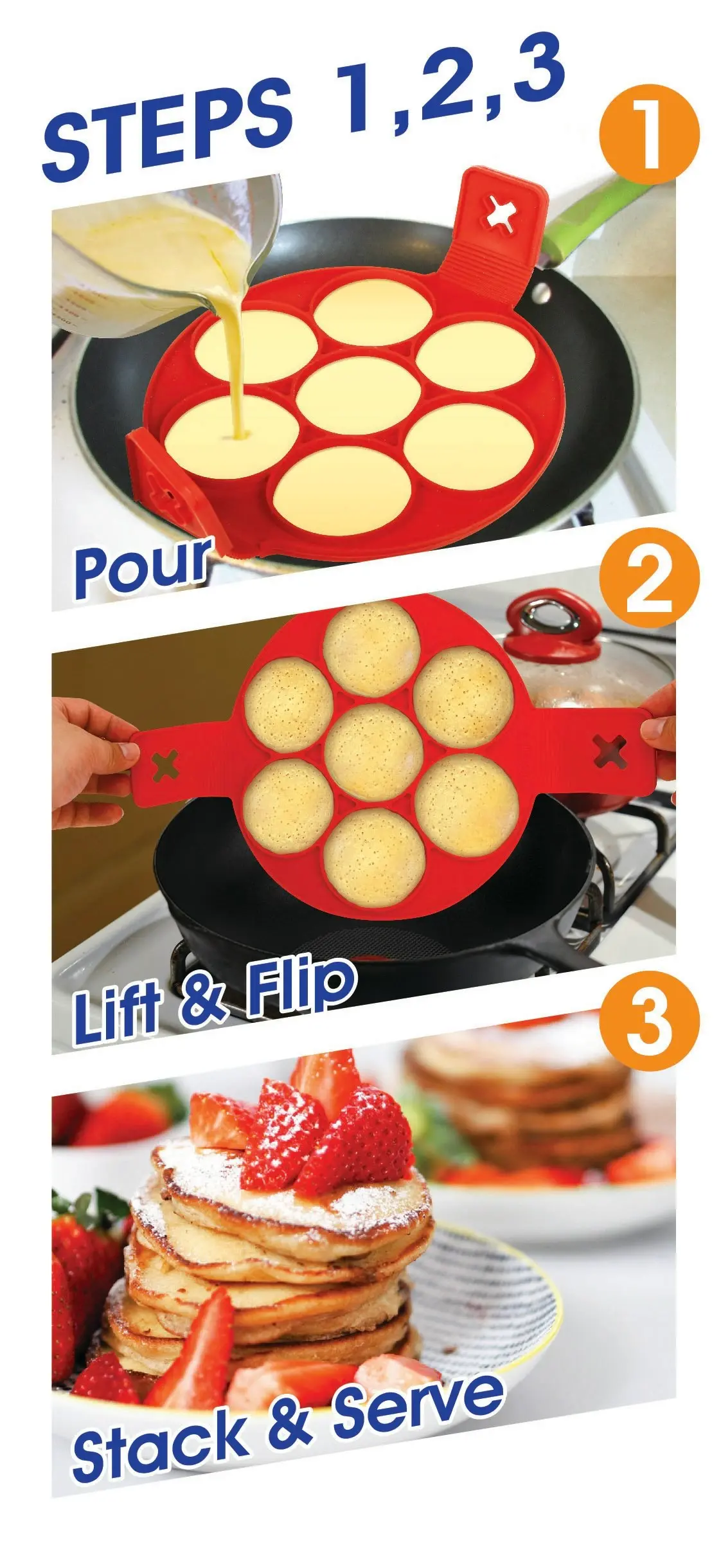 Innobella Flip N Stack Pancake Maker