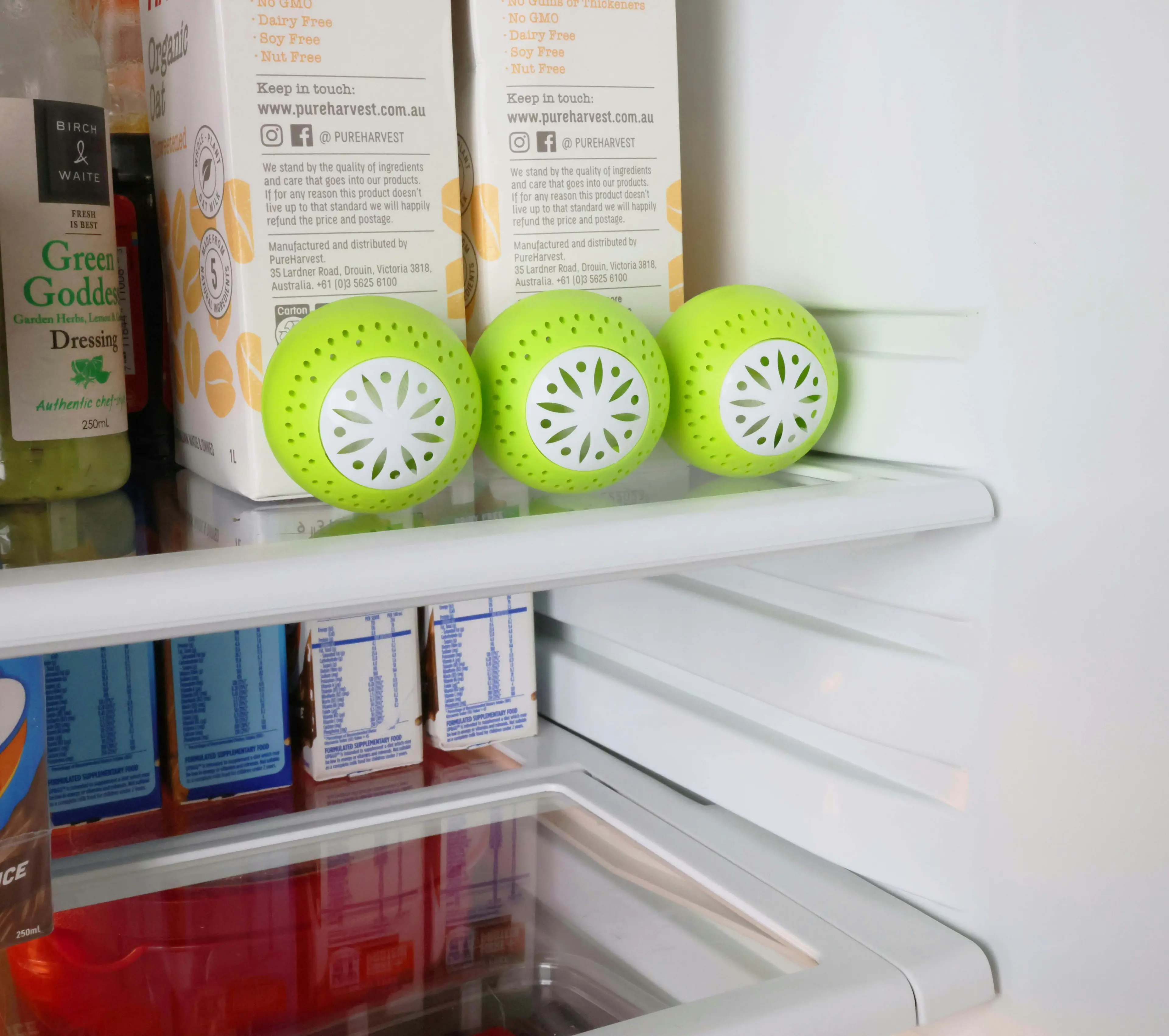 Innobella Eco Fridge Balls Food Freshening Green