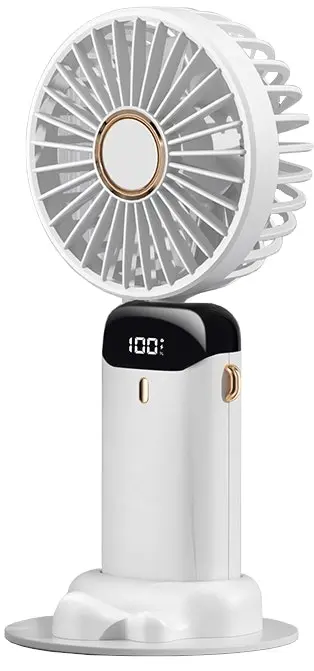 Koolmaxx Ultra 3 in 1 Rechargeable 5 Speed Fan White