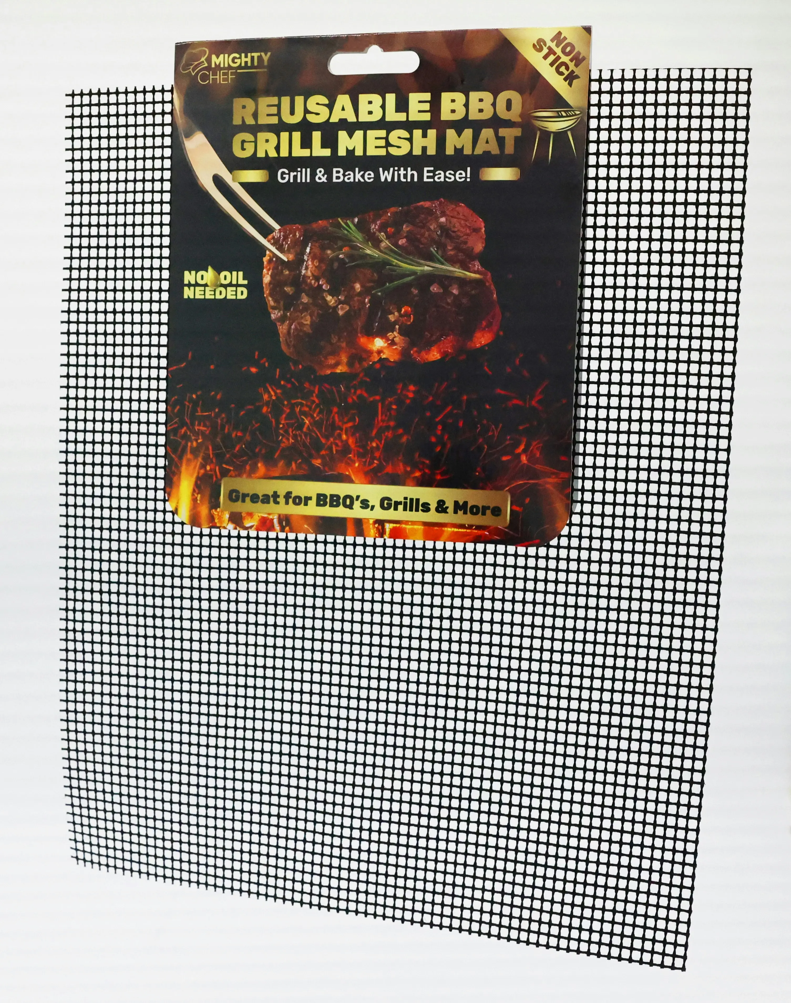 Mighty Chef Mighty Chef Reusable BBQ Mesh