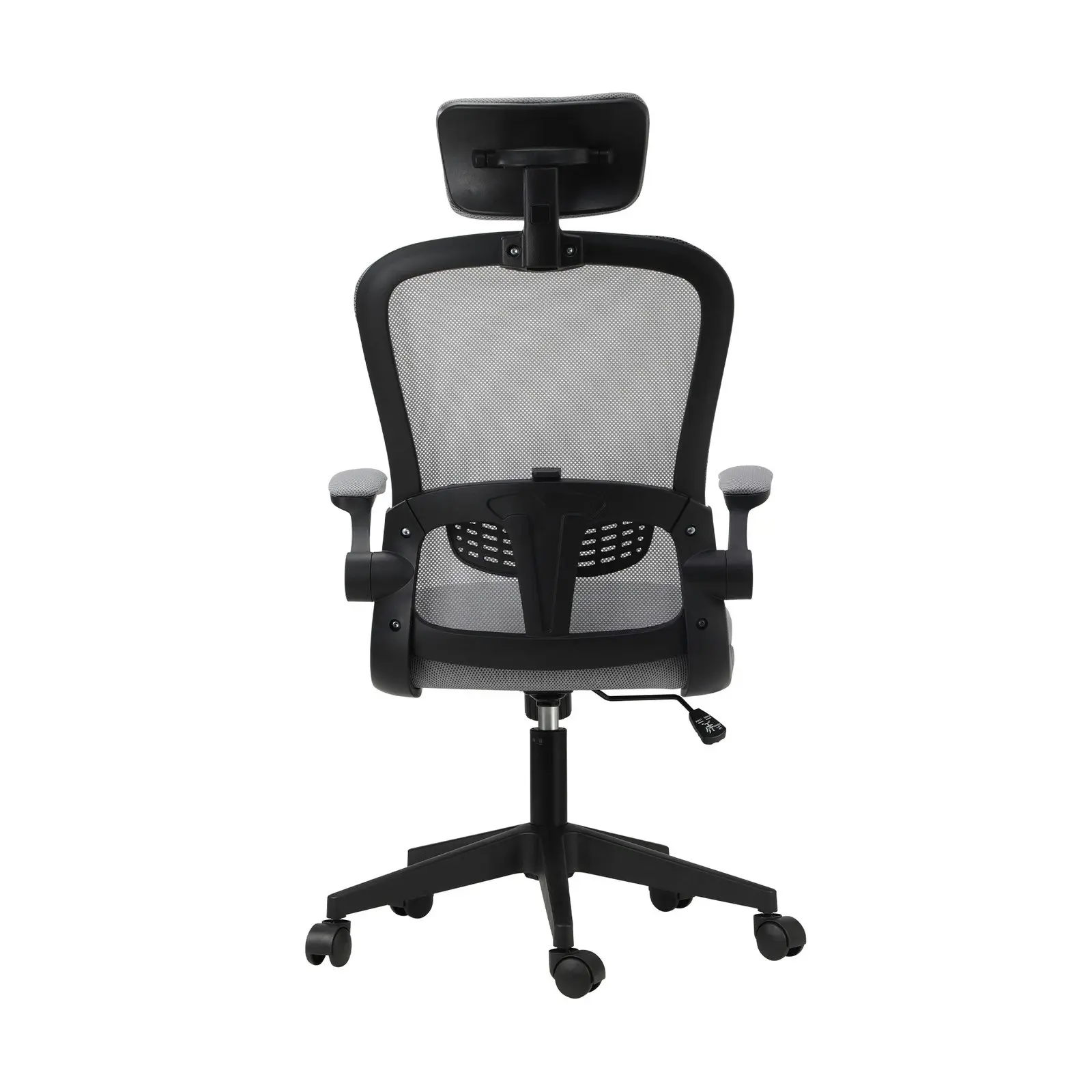 Oikiture Mesh Office Chair Executive Gaming Seat Racing Computer BLACK&GREY