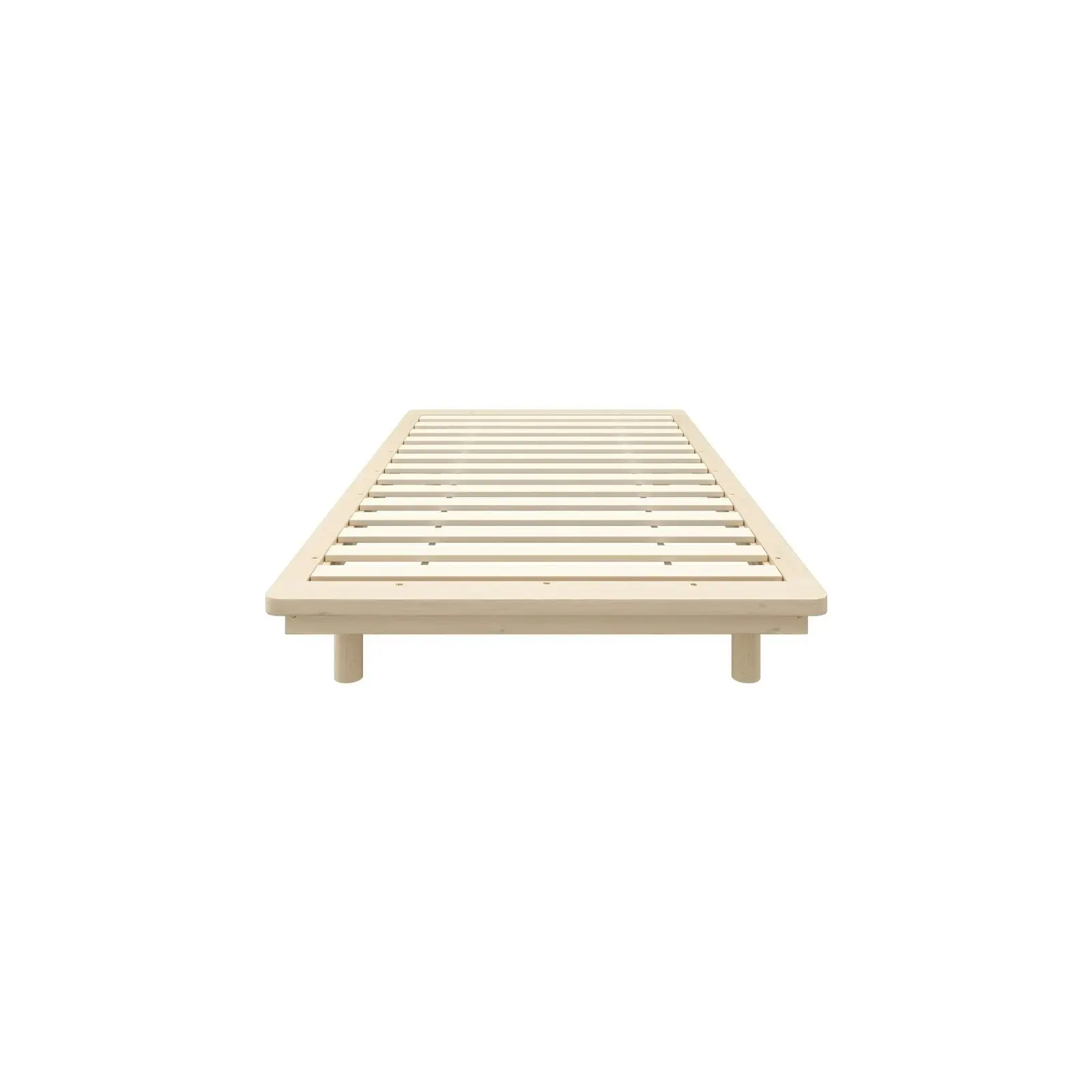 Oikiture Bed Frame King Single Size Wooden Bed Base Floating