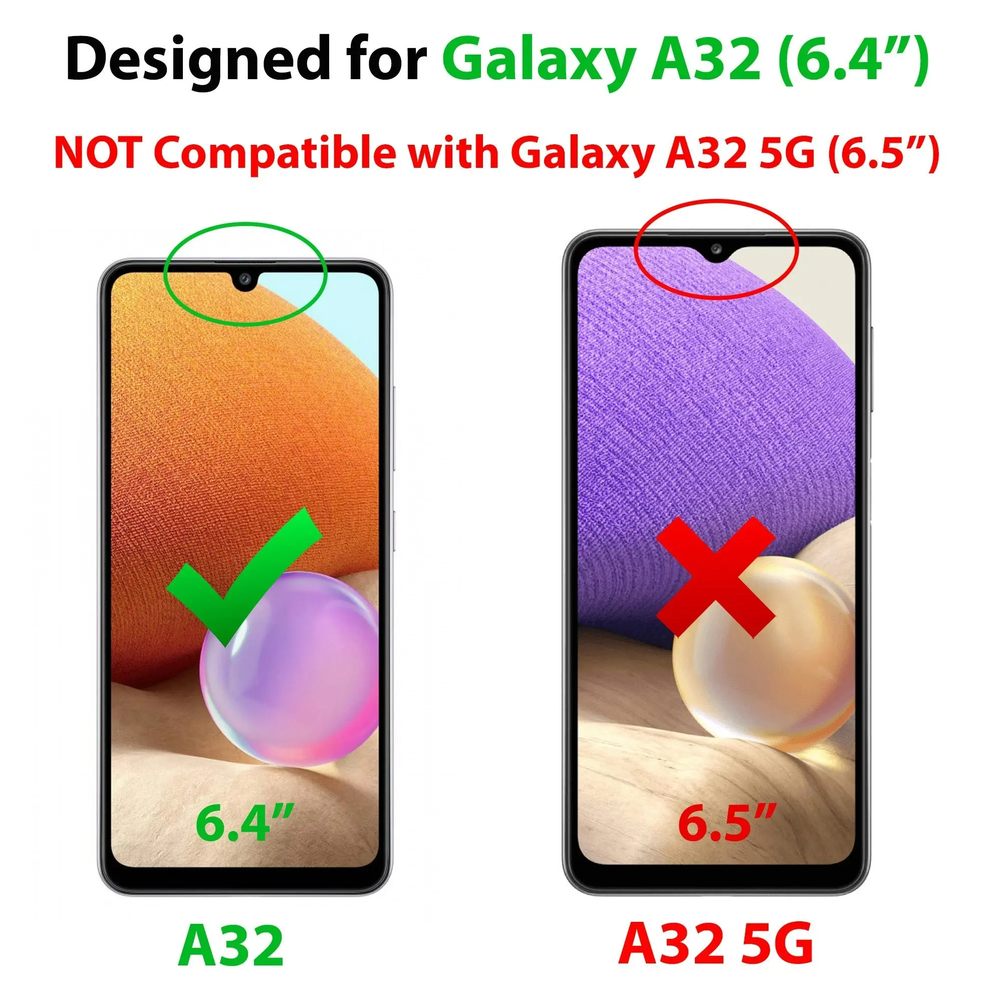 MEZON Galaxy A32 4G Ultra Slim Crystal Clear Premium TPU Gel Back Case – Shock Absorption, Wireless Charging Compatible