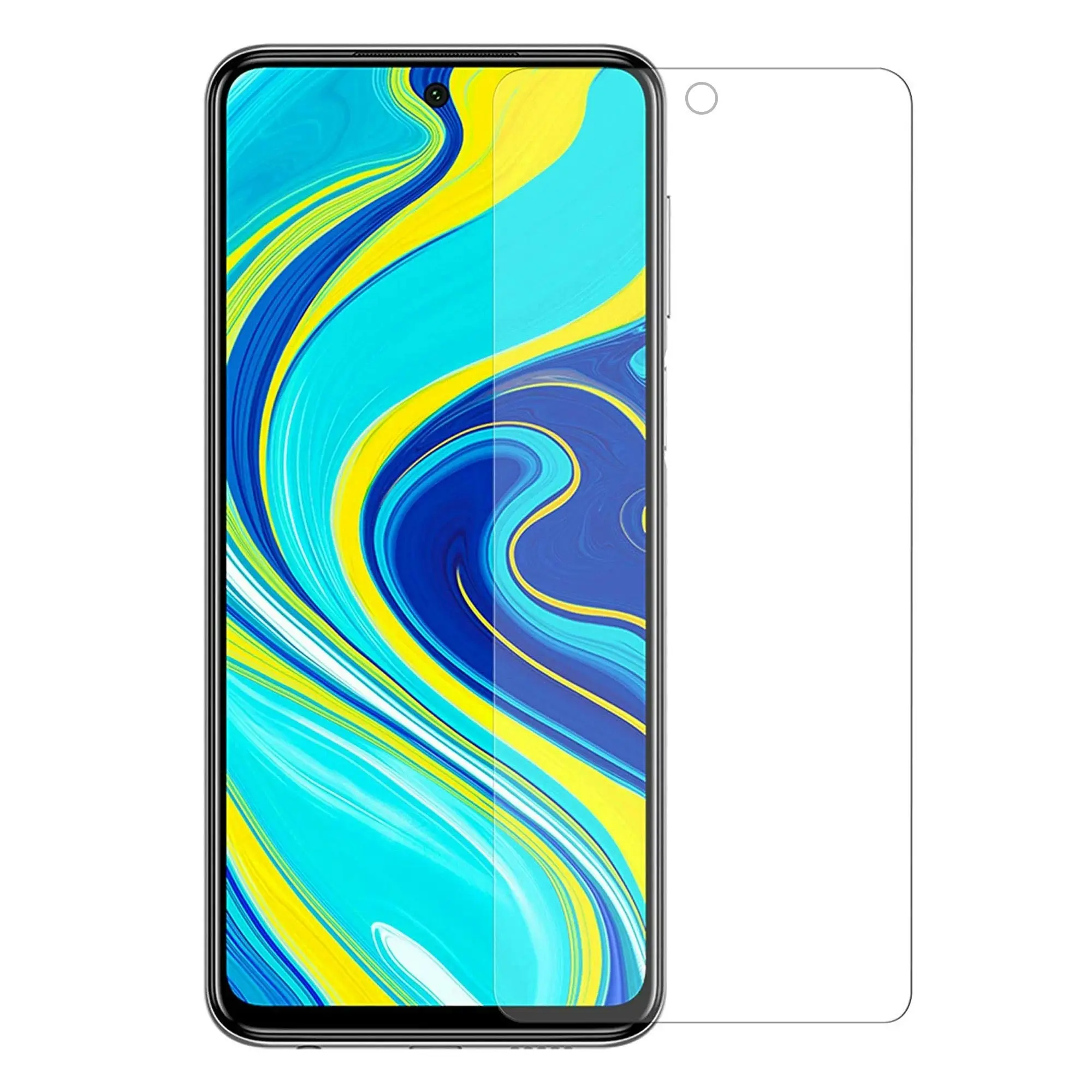 [3 Pack] MEZON Xiaomi Redmi Note 9S Anti-Glare Matte Screen Protector Case Friendly Film (Redmi Note 9S, Matte)