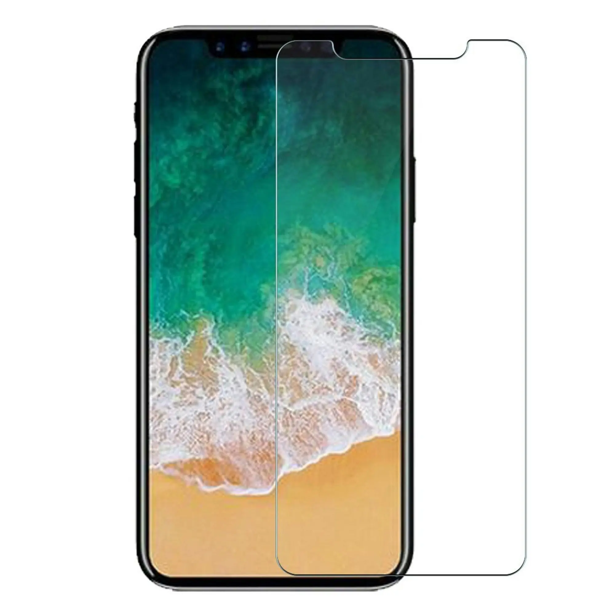 [3 Pack] MEZON Apple iPhone X (5.8") Anti-Glare Matte Screen Protector Case Friendly Film (iPhone X, Matte)