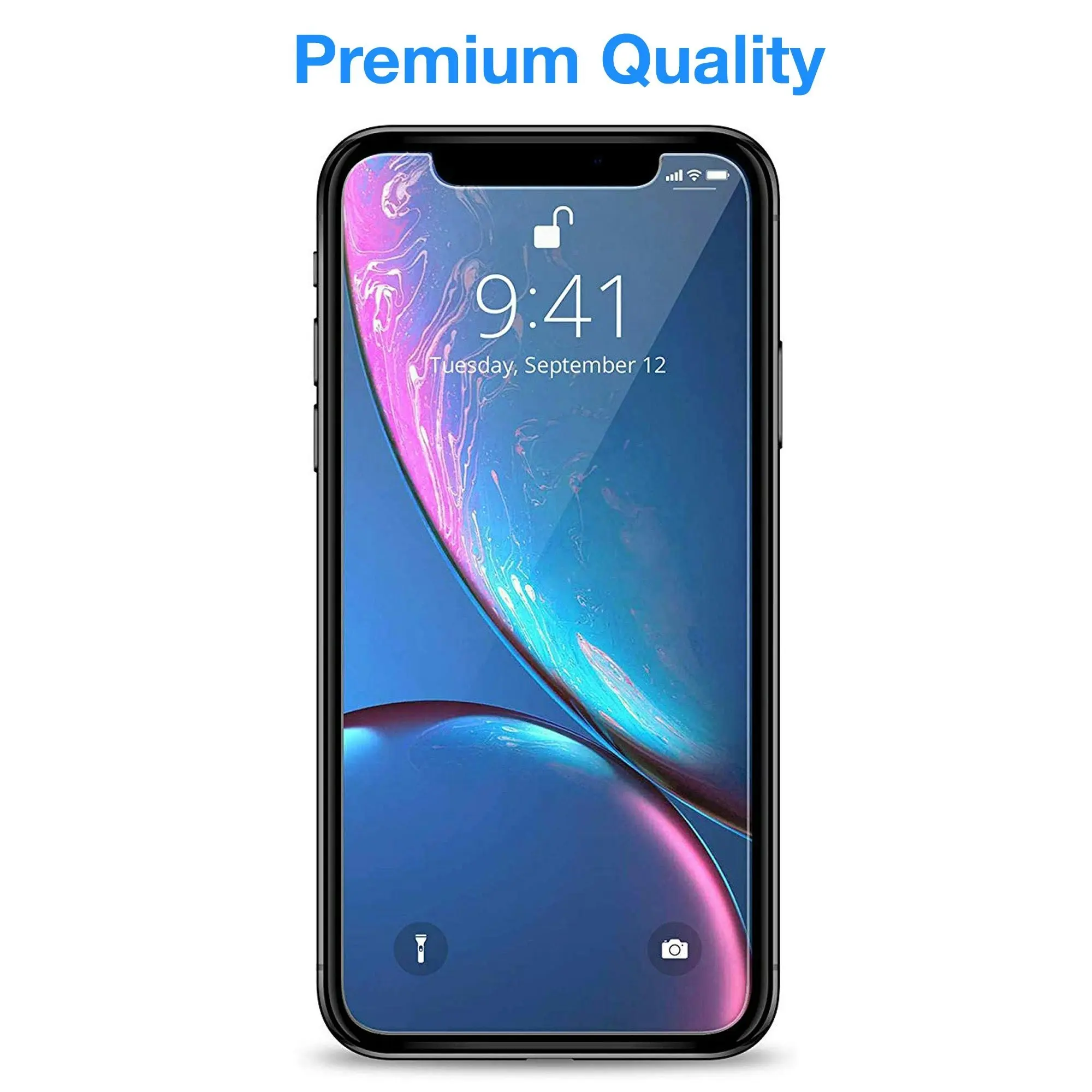 [3 Pack] MEZON Apple iPhone X (5.8") Anti-Glare Matte Screen Protector Case Friendly Film (iPhone X, Matte)