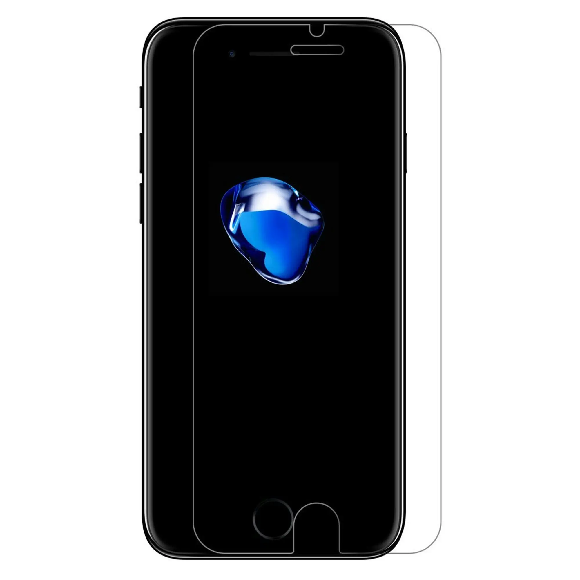 [3 Pack] MEZON Apple iPhone 7 Plus (5.5") Ultra Clear Screen Protector Case Friendly Film (iPhone 7 Plus, Clear)