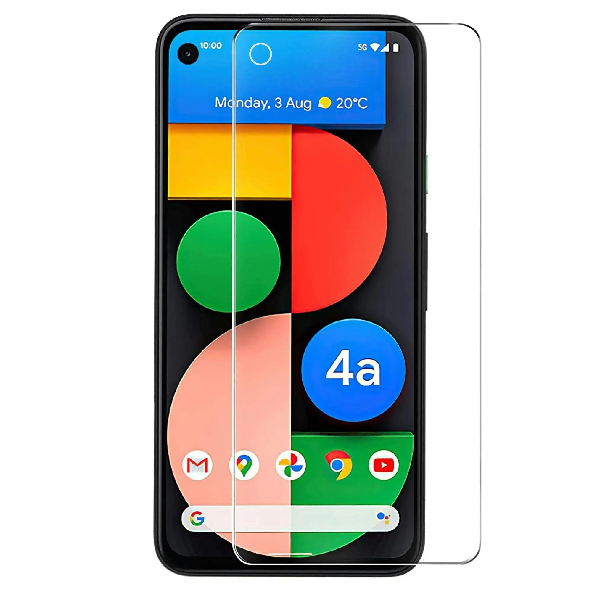 [3 Pack] MEZON Google Pixel 4a 5G (6.2") Anti-Glare Matte Screen Protector Case Friendly Film (Pixel 4a 5G, Matte)