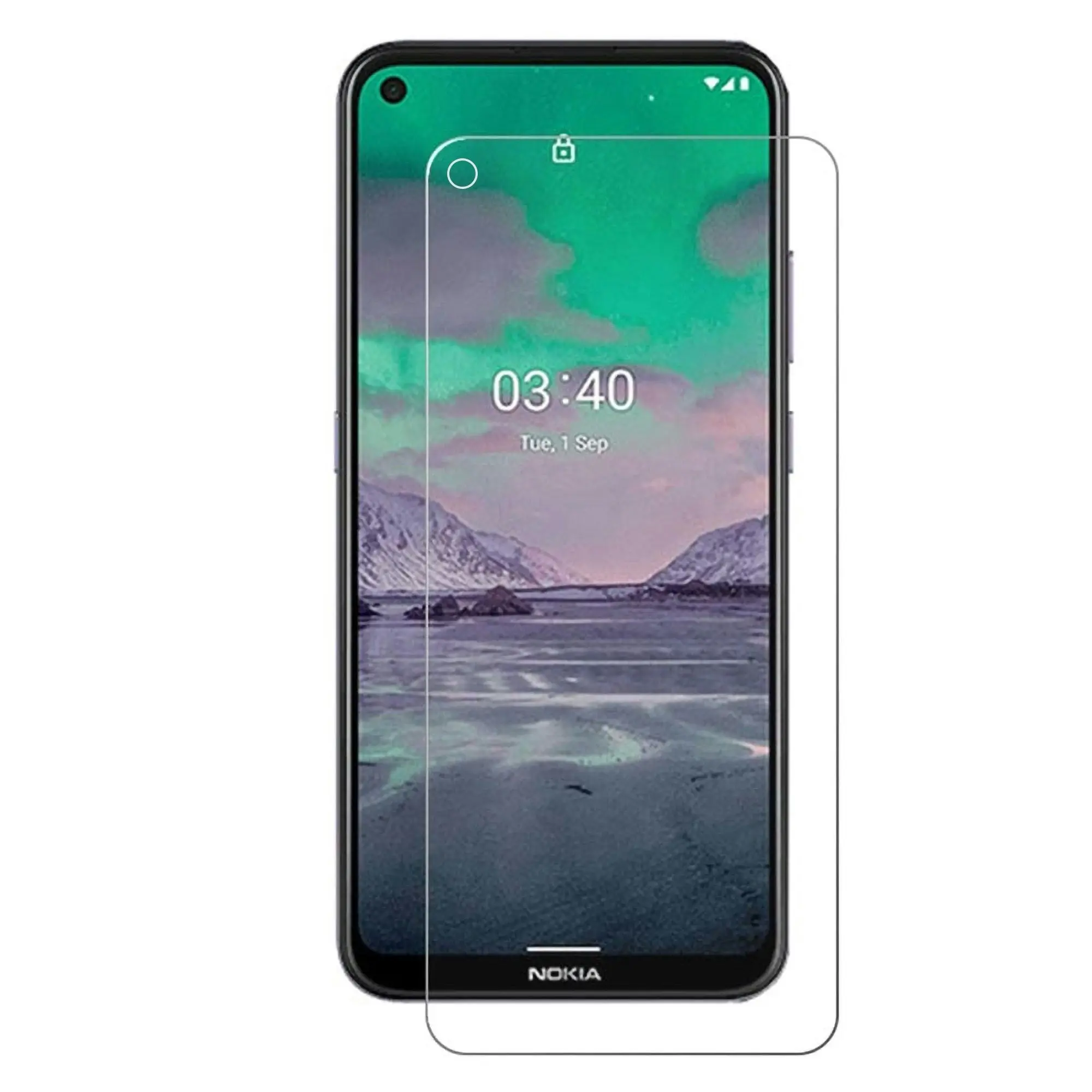 [3 Pack] MEZON Nokia 5.4 Anti-Glare Matte Screen Protector Case Friendly Film (Nokia 5.4, Matte)