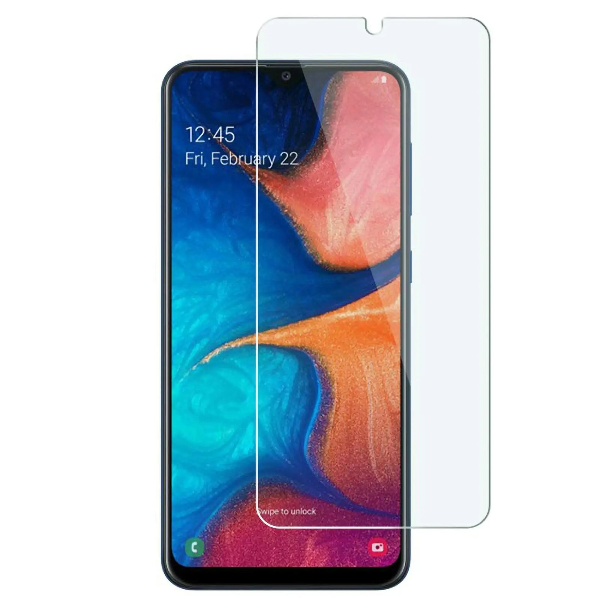 [3 Pack] MEZON Samsung Galaxy A50 Anti-Glare Matte Screen Protector Case Friendly Film (A50, Matte)