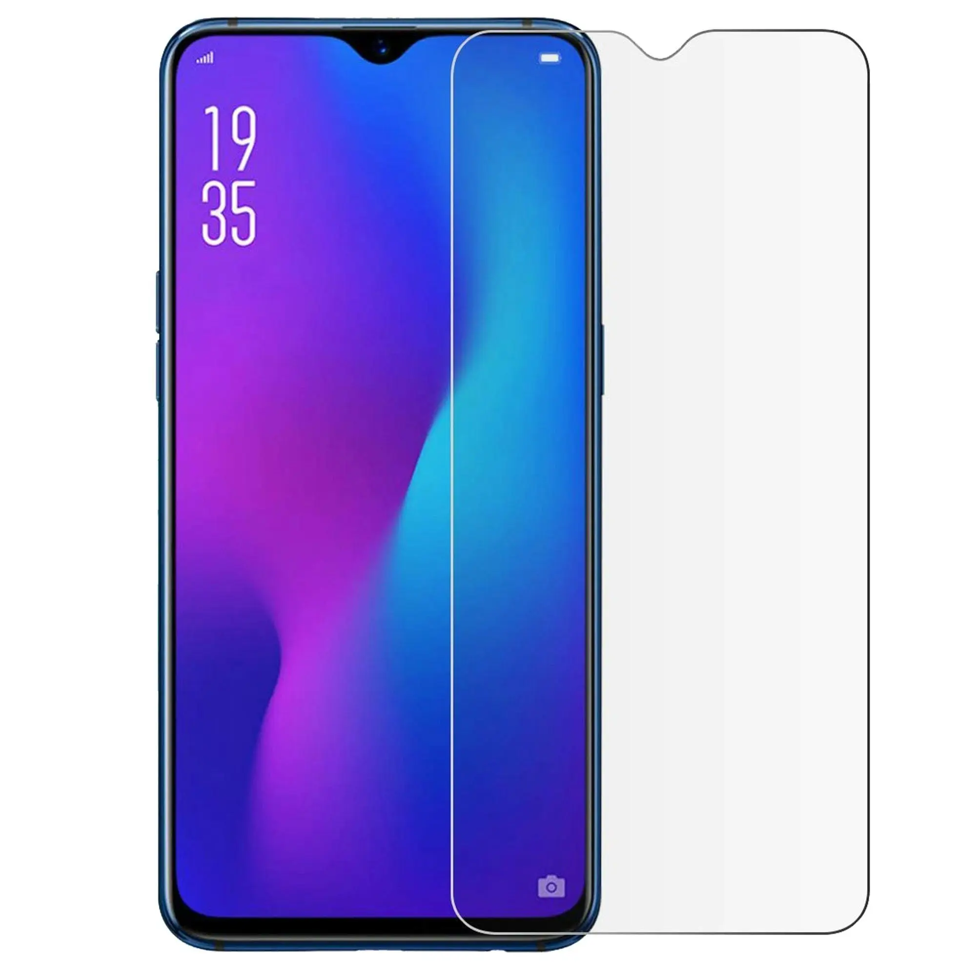 [3 Pack] MEZON OPPO R17 Pro Anti-Glare Matte Screen Protector Case Friendly Film (R17 Pro, Matte)