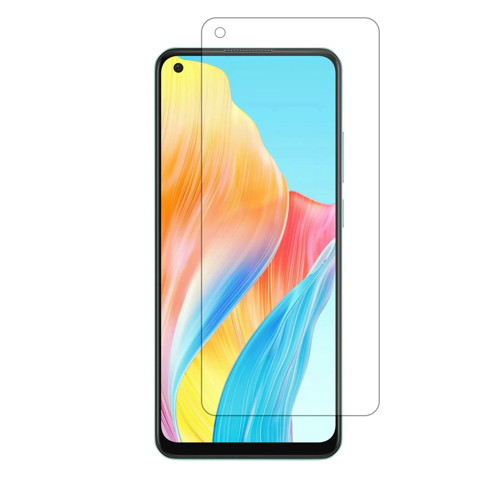 [3 Pack] MEZON OPPO A78 4G Ultra Clear Screen Protector Case Friendly Film (OPPO A78 4G, Clear)