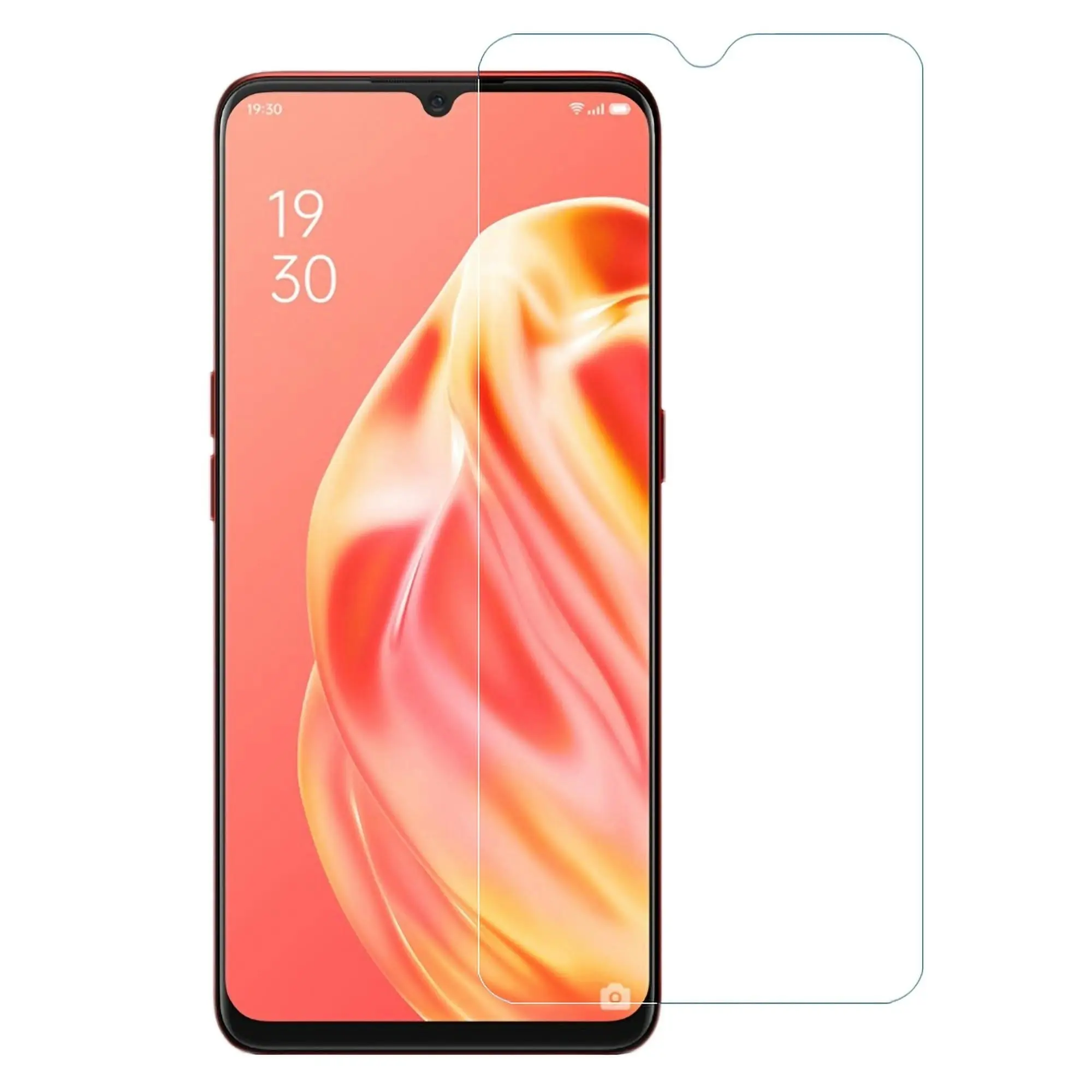 [2 Pack] MEZON Vivo Y3s (2021) Tempered Glass 9H HD Crystal Clear Premium Case Friendly Screen Protector (Vivo Y3s, 9H)