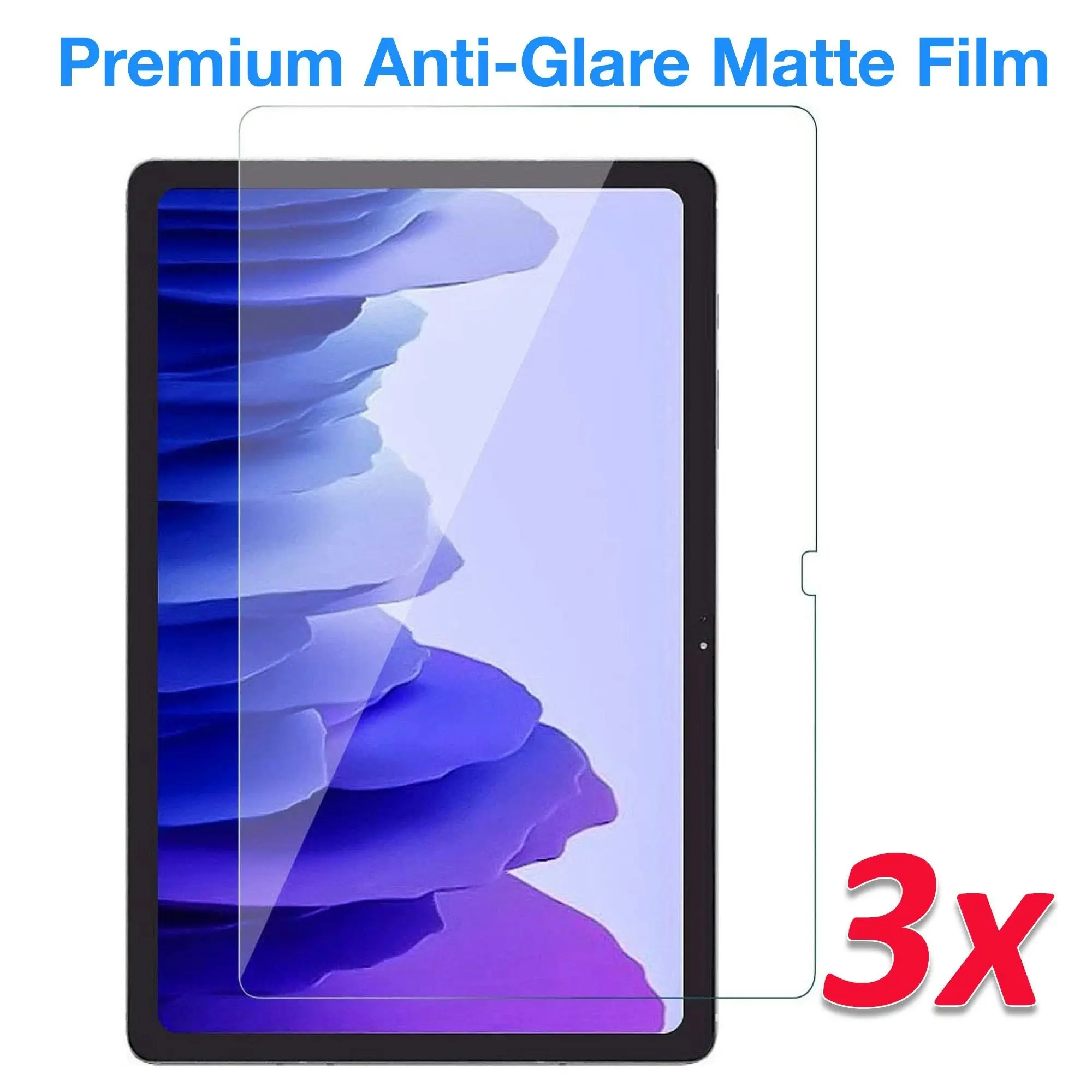 [3 Pack] MEZON Samsung Galaxy Tab A7 10.4" Anti-Glare Matte Film Screen Protector (SM-T500, T505, Matte)