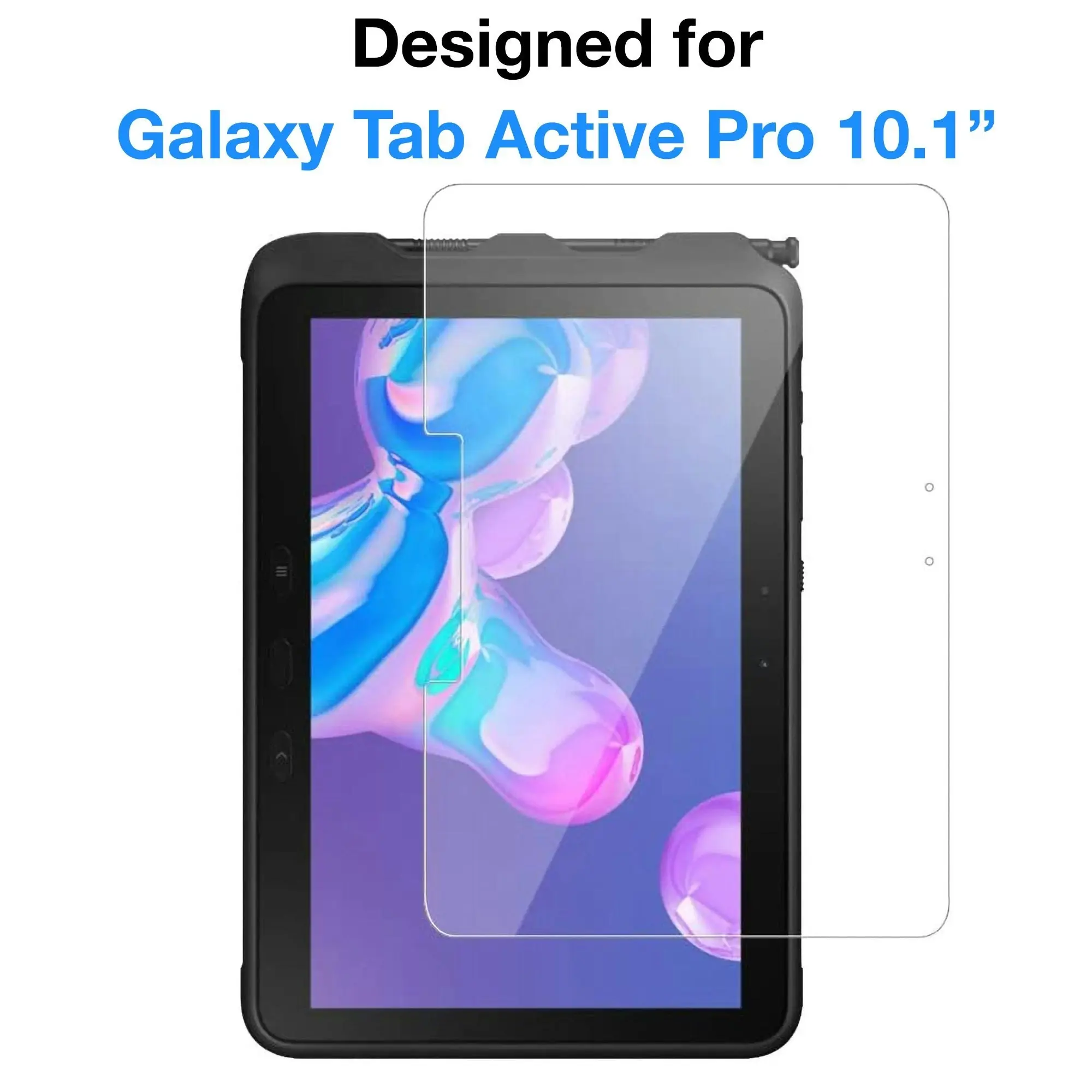 [3 Pack] MEZON Samsung Galaxy Tab Active Pro 10.1" Anti-Glare Matte Film Screen Protector (SM-T545, Matte)