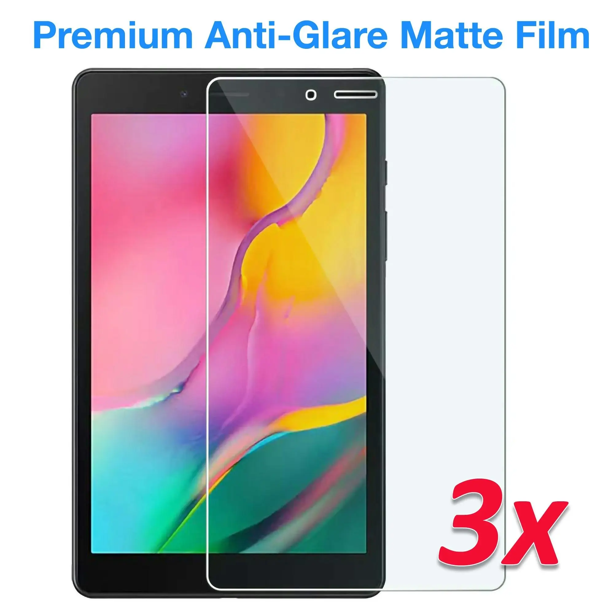 [3 Pack] MEZON Samsung Galaxy Tab A 8.0" 2019 Anti-Glare Matte Film Screen Protector by (SM-T290, T295, Matte)