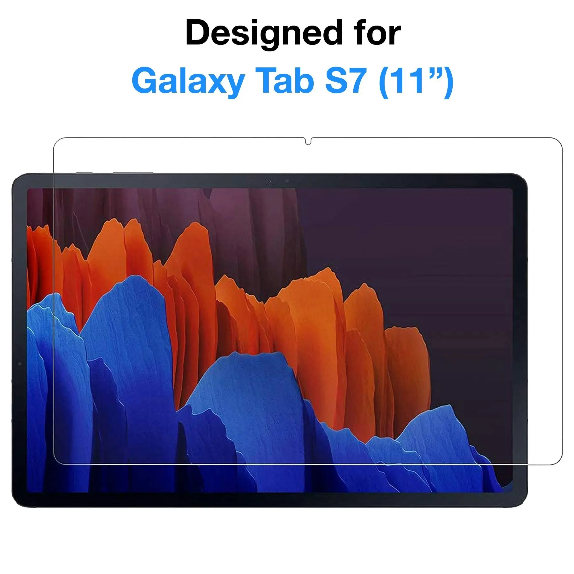 [3 Pack] MEZON Samsung Galaxy Tab S7 11" Ultra Clear Film Screen Protector (SM-T870, T875, Clear)