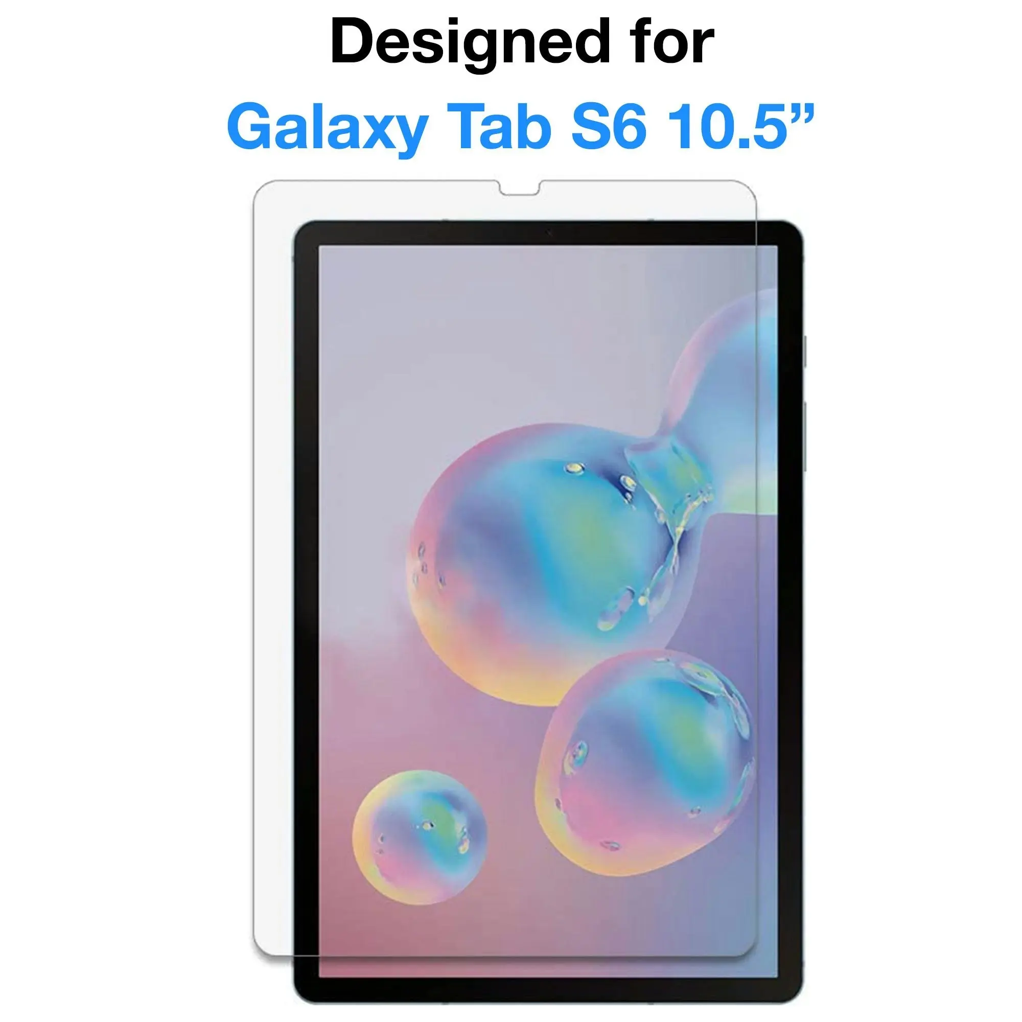 [3 Pack] MEZON Samsung Galaxy Tab S6 (10.5") Ultra Clear Film Screen Protector (SM-T860, T865, Clear)