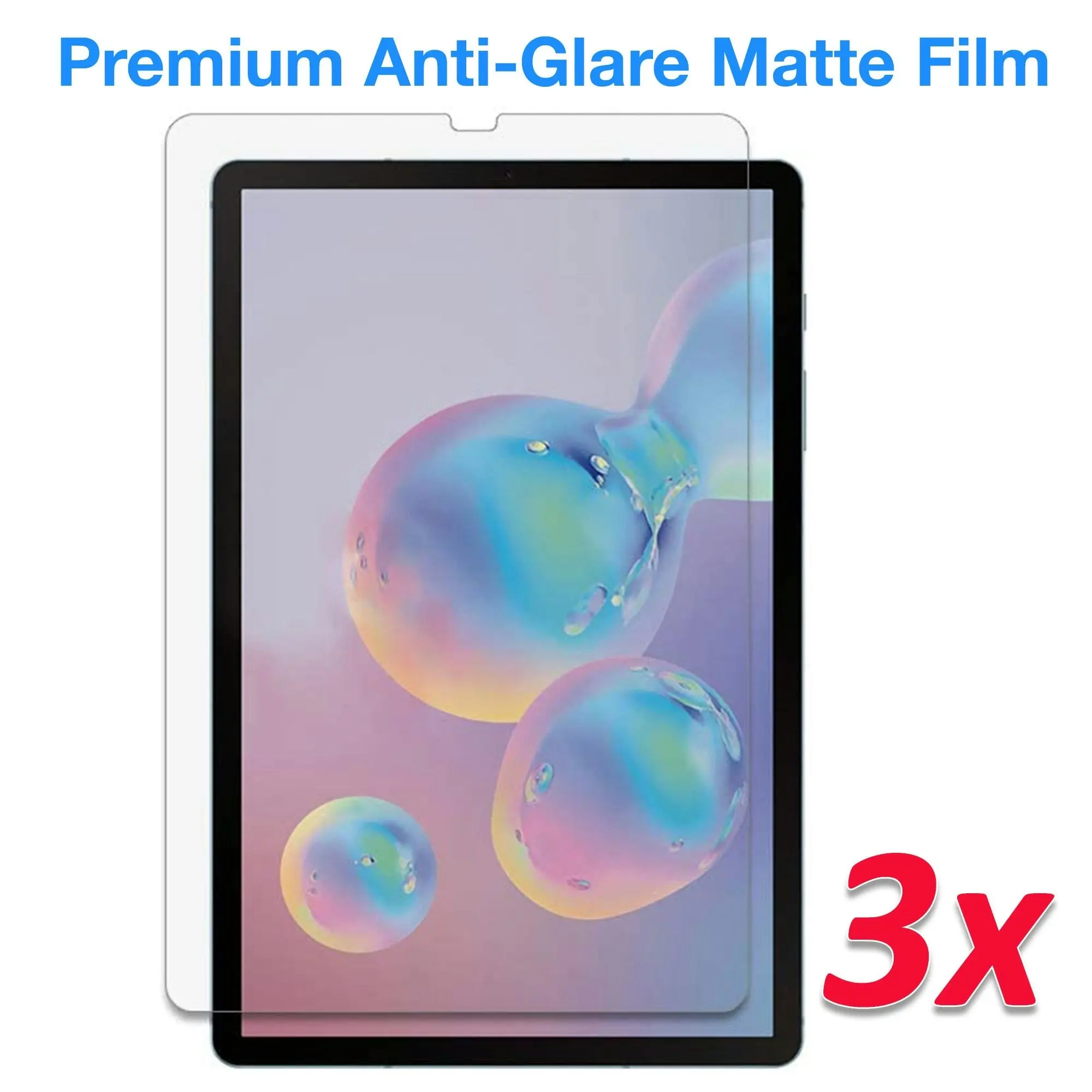 [3 Pack] MEZON Samsung Galaxy Tab S6 (10.5") Anti-Glare Matte Film Screen Protector (SM-T860, T865, Matte)