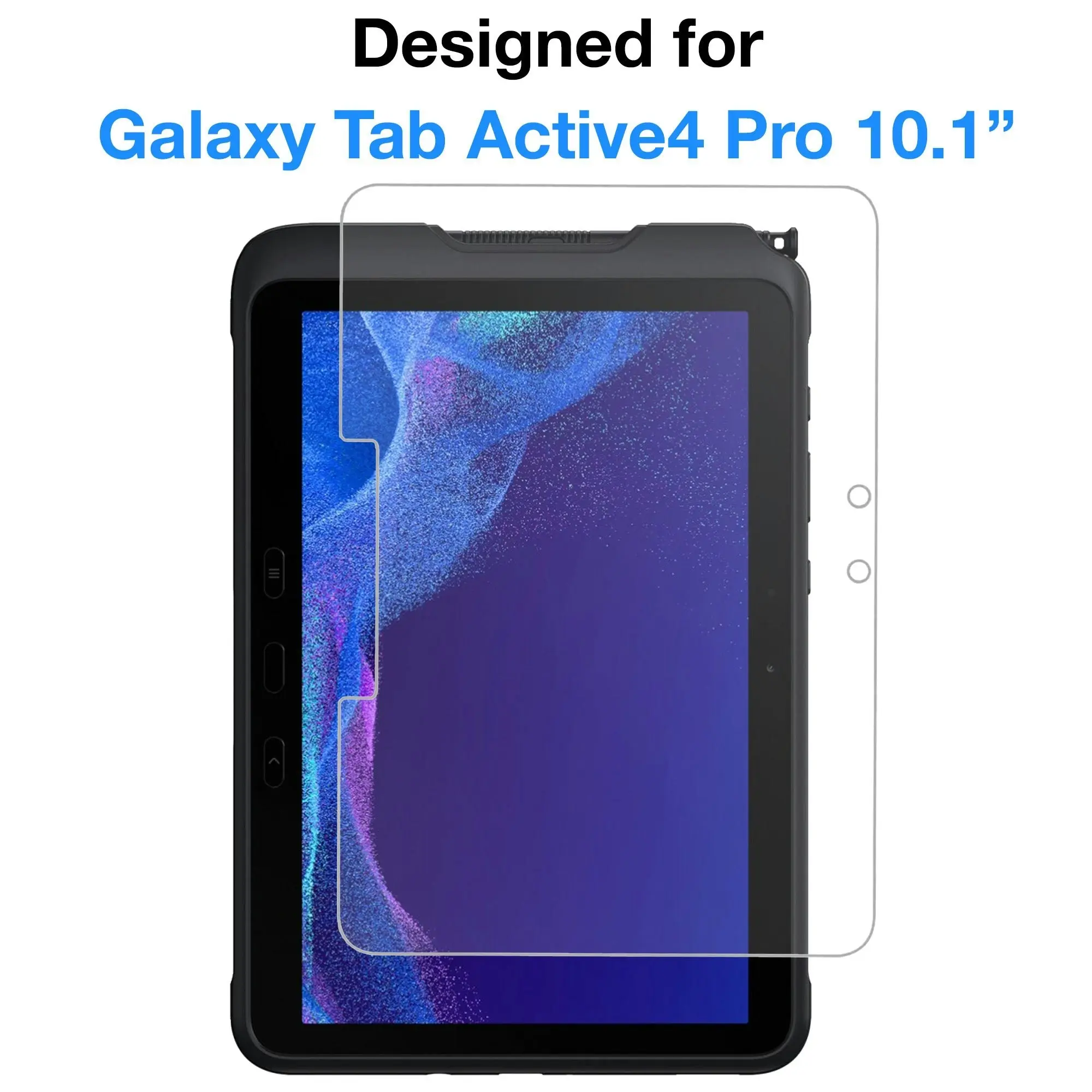 [3 Pack] MEZON Samsung Galaxy Tab Active4 Pro 10.1" Ultra Clear Film Screen Protector (Tab Active4 Pro, Clear)