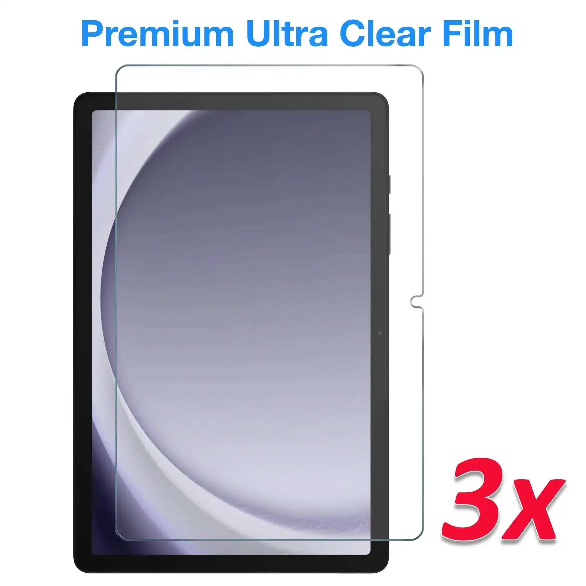 [3 Pack] MEZON Samsung Galaxy Tab A9+ (11") Ultra Clear Film Screen Protector (SM-X210, X216, Clear)