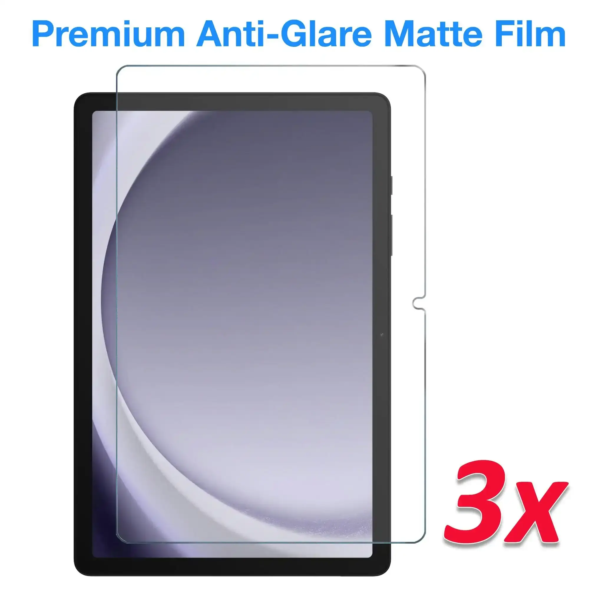 [3 Pack] MEZON Samsung Galaxy Tab A9+ (11") Anti-Glare Matte Film Screen Protector (SM-X210, X216, Matte)