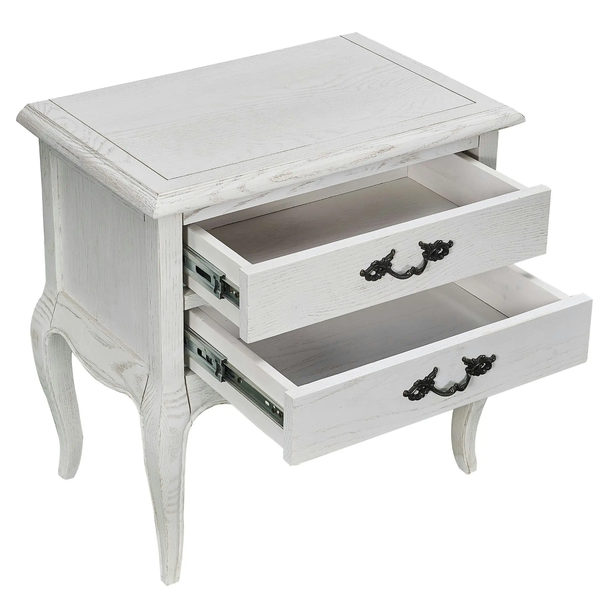 Alice Bedside Table White