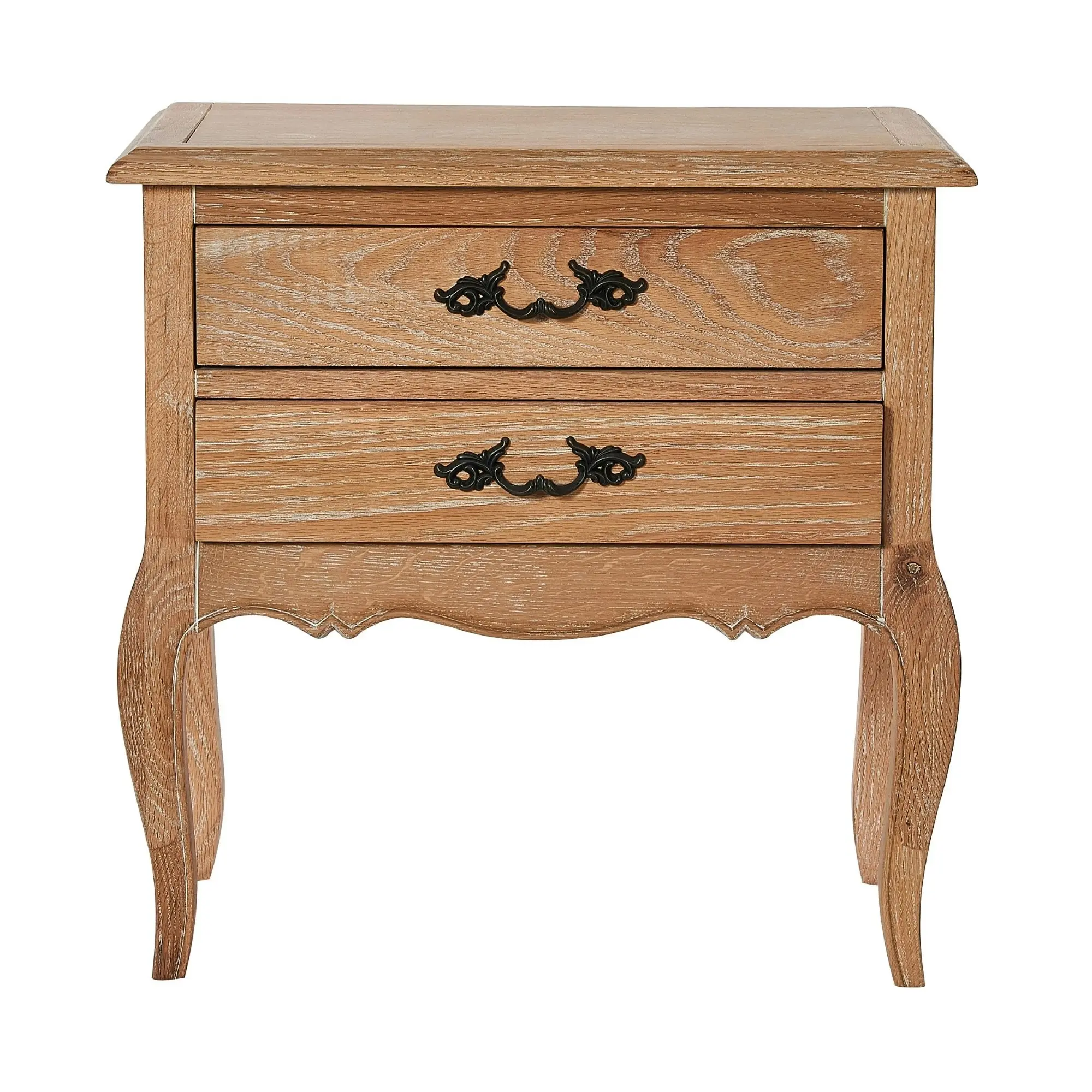 Bali Bedside Table Oak