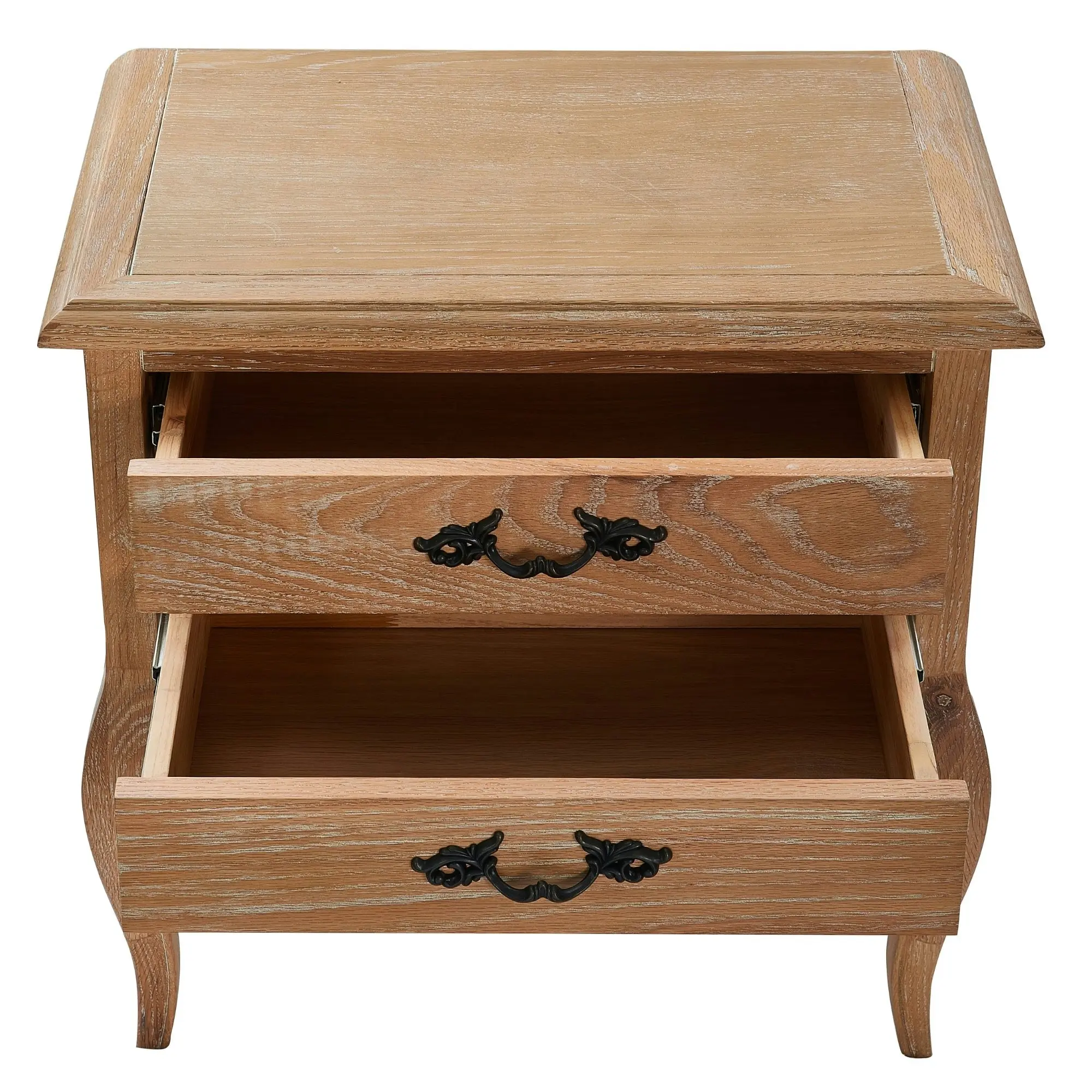 Bali Bedside Table Oak