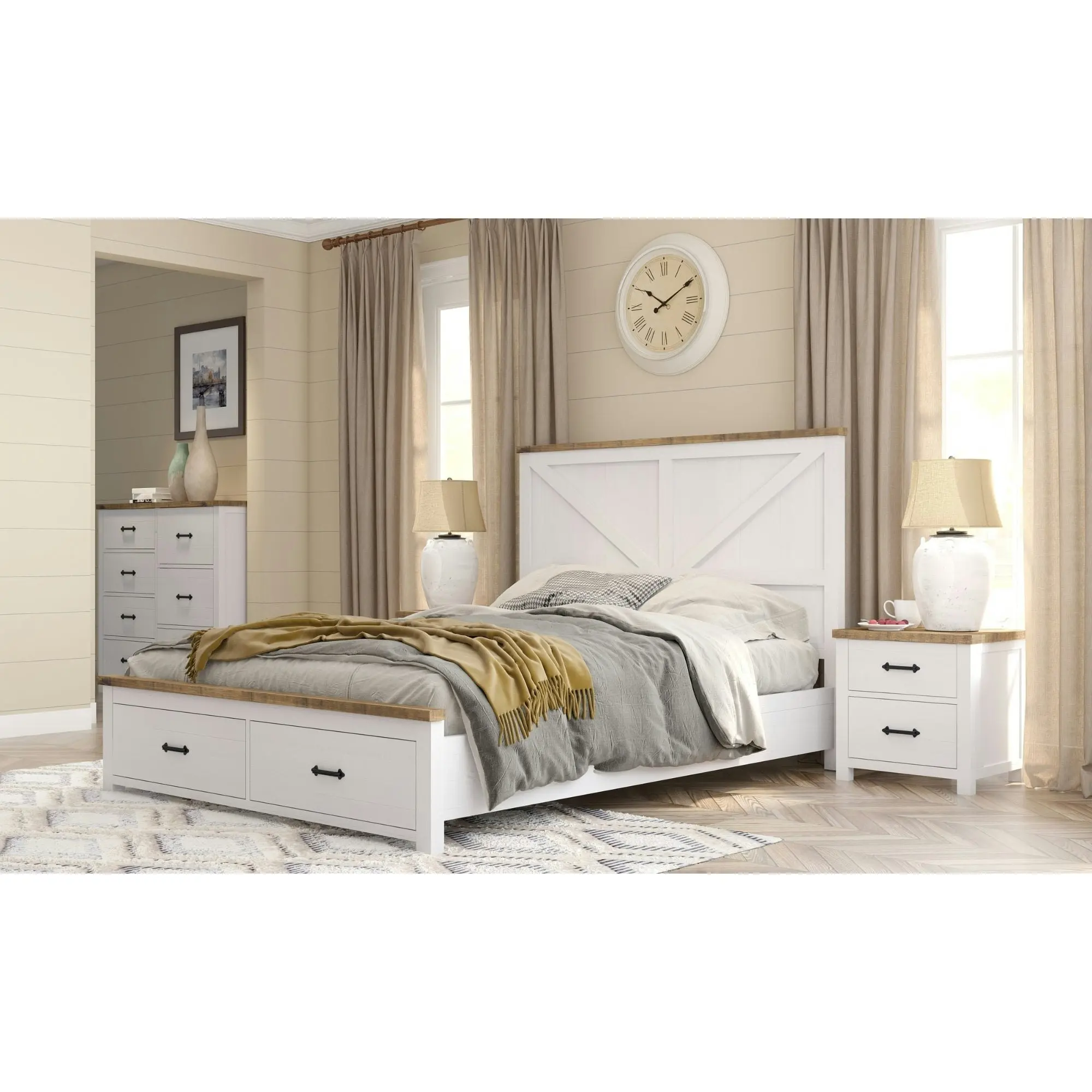 Grandy Queen Bed Frame