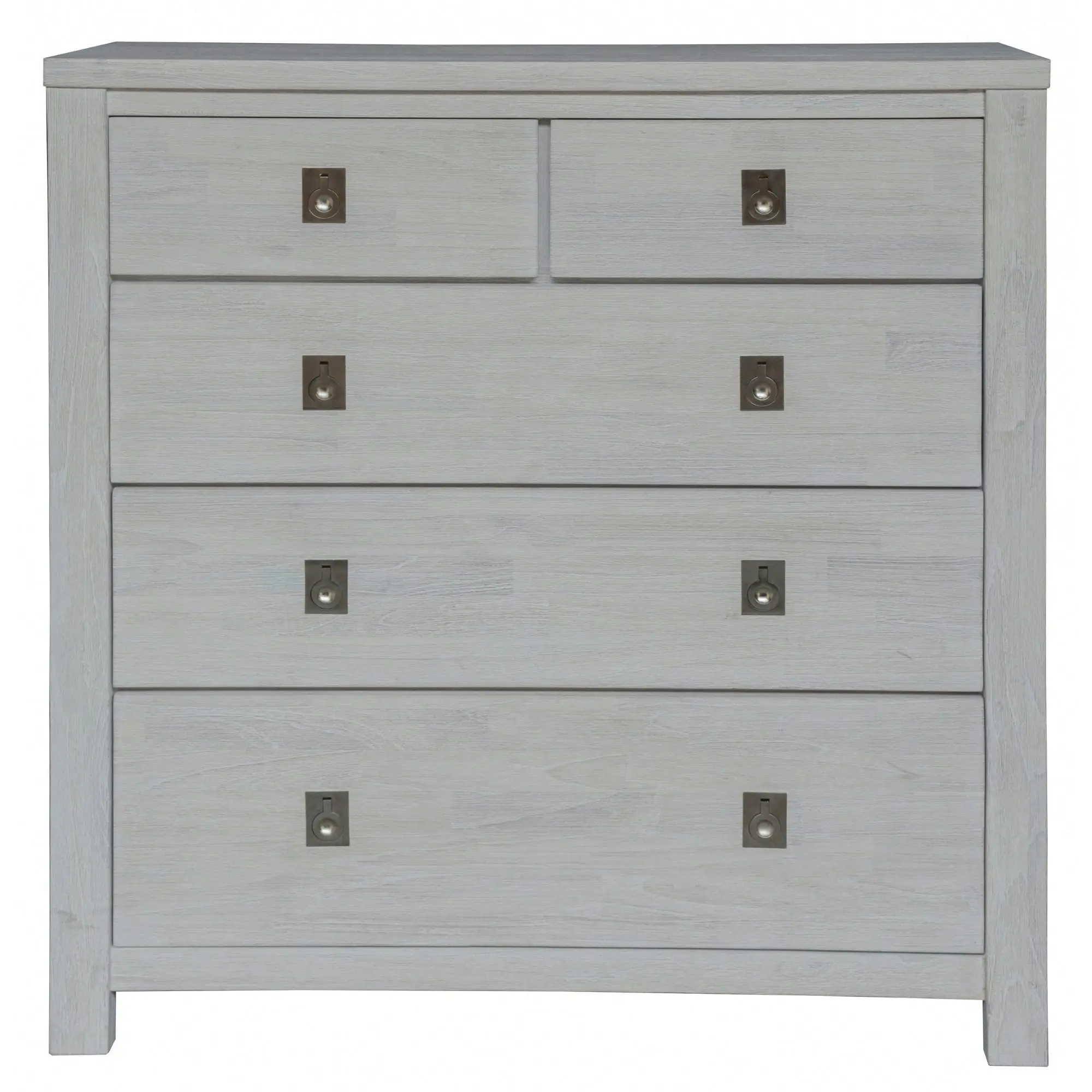 Myer 3pc Bedside Tallboy Set White Wash