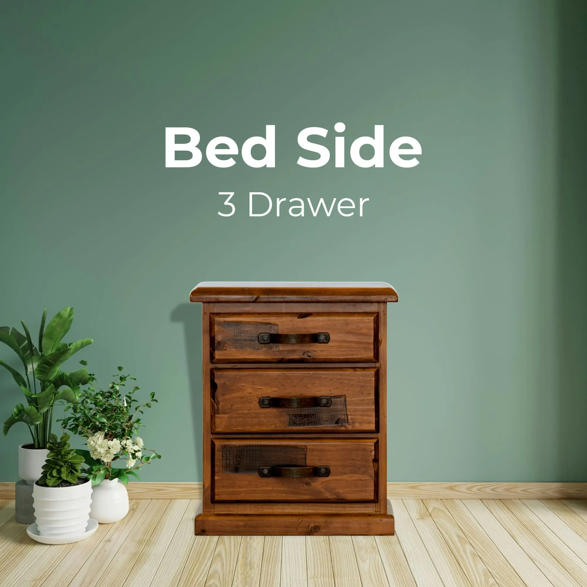 Umber Bedside Table