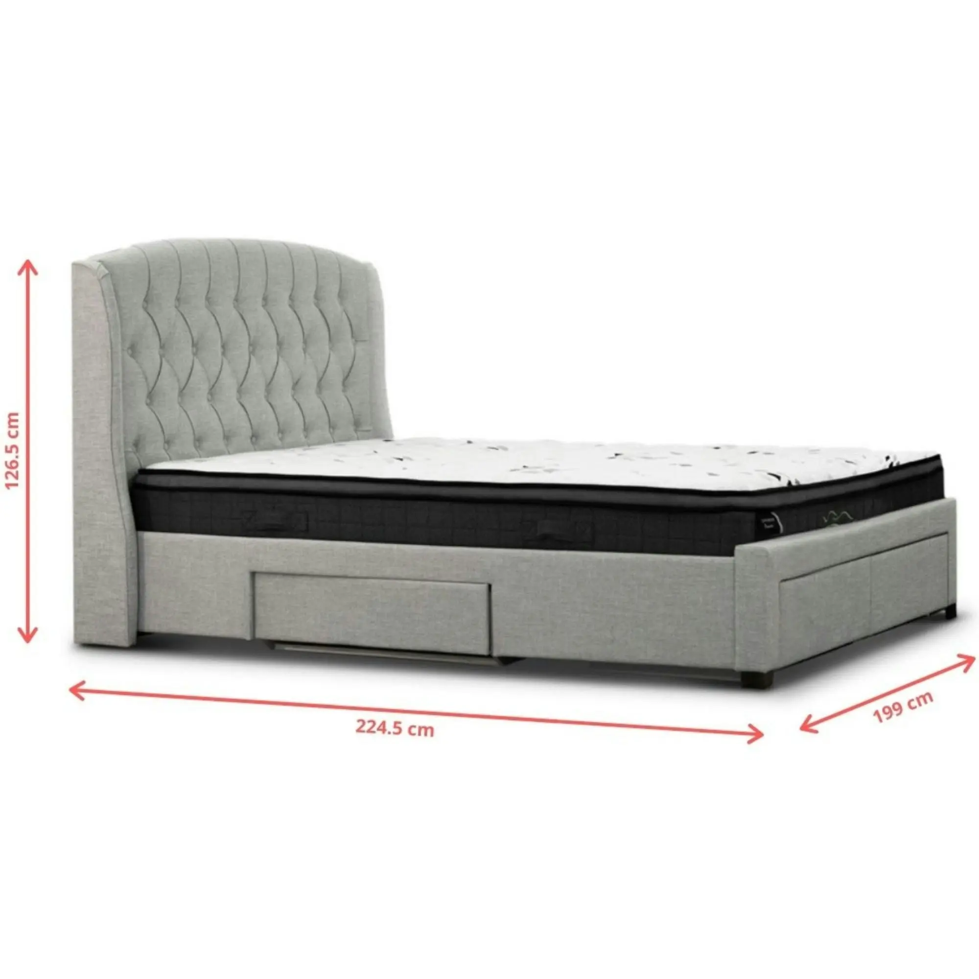 Honeydew Bed Frame Beige