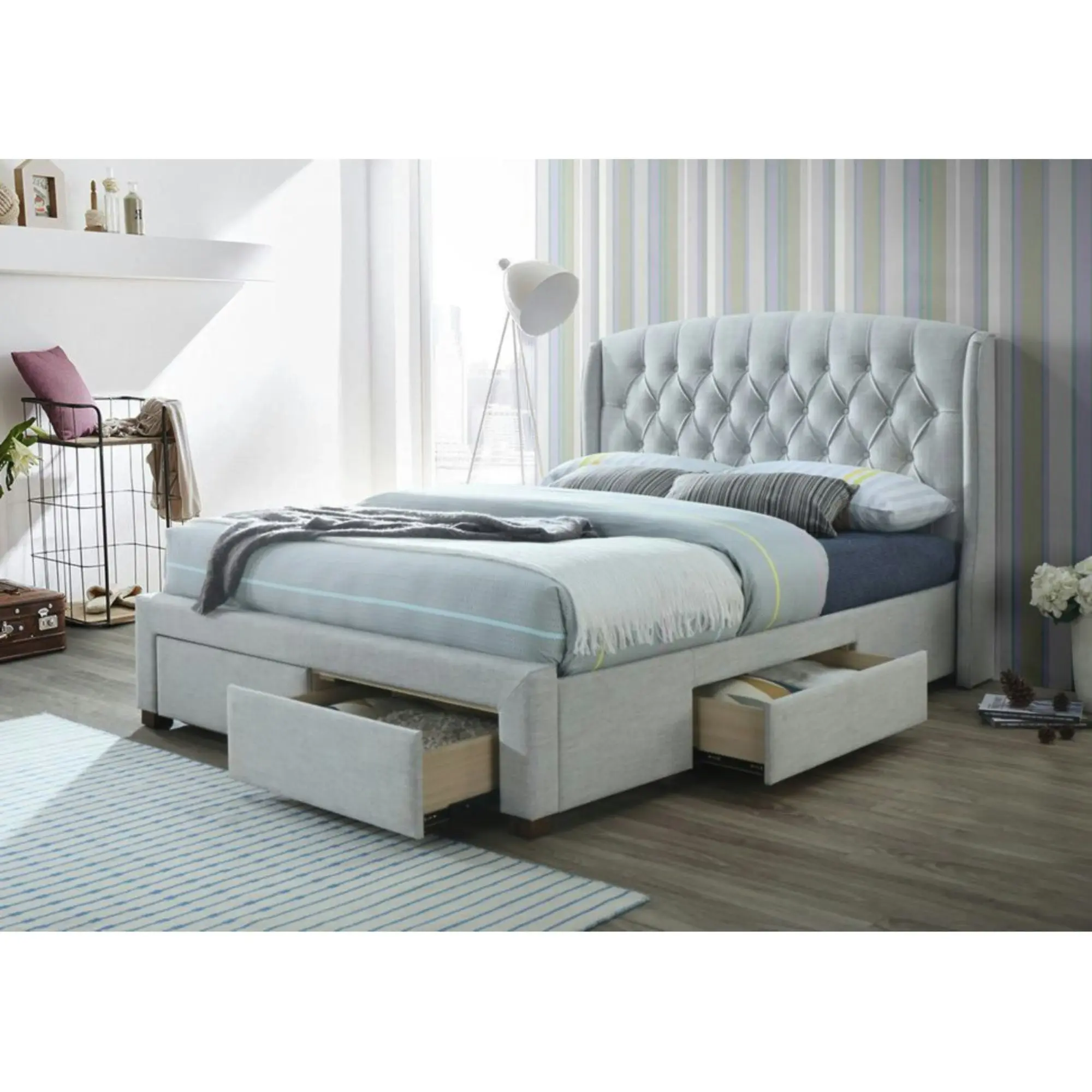 Honeydew Bed Frame Beige