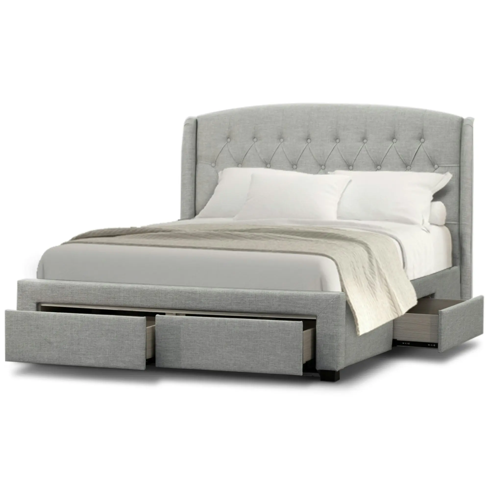 Honeydew Bed Frame Beige