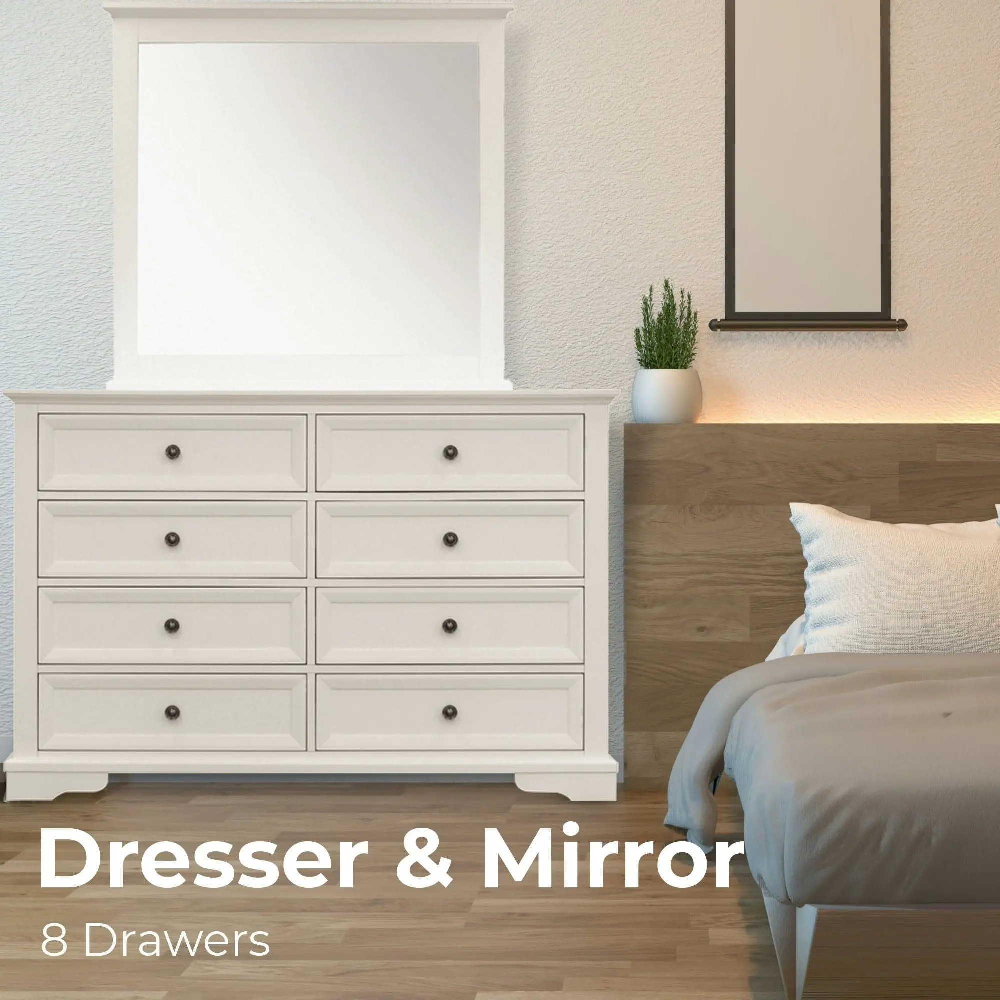 Celosia Dresser Mirror Set