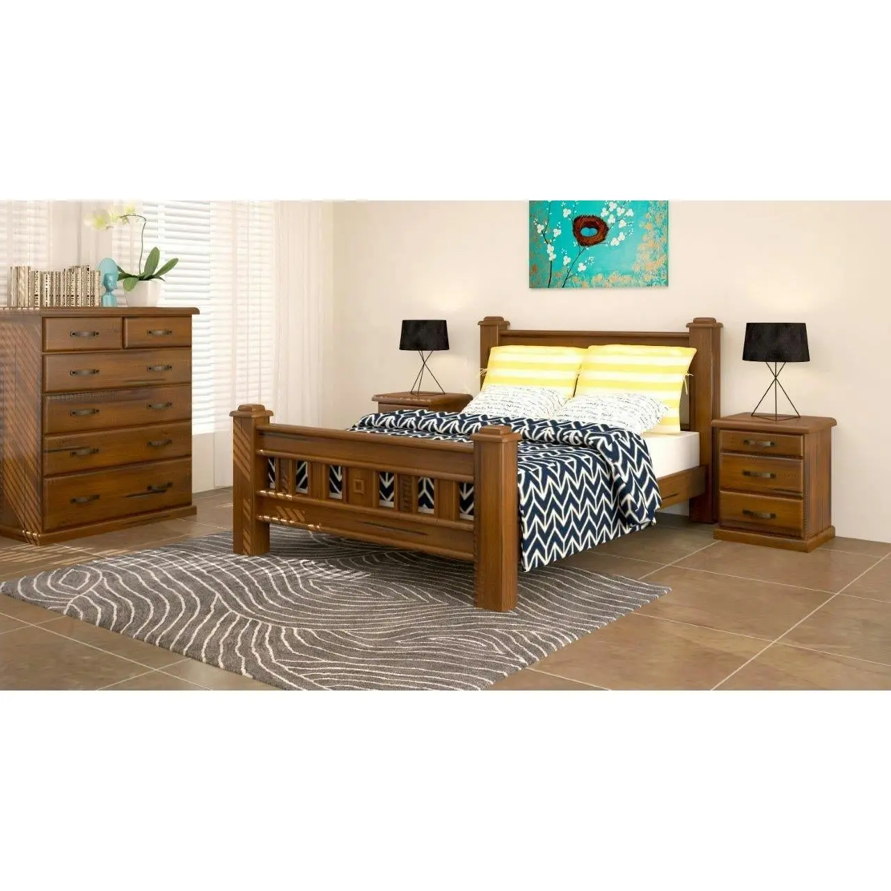 Umber Queen Bed Frame