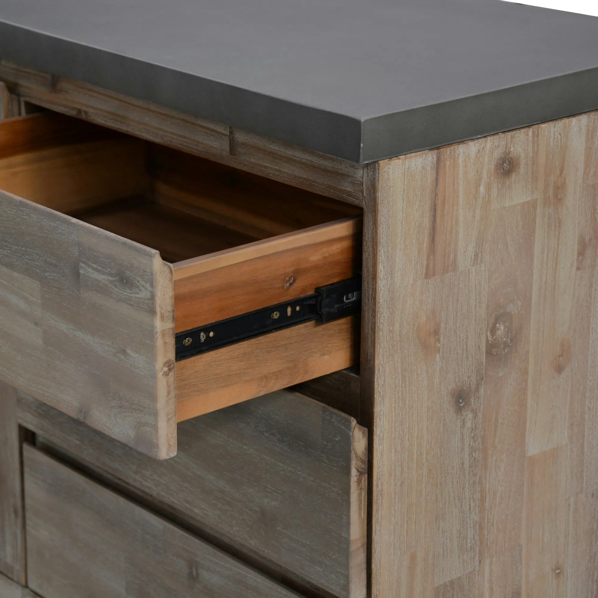 Stony 160cm Buffet with Concrete Top