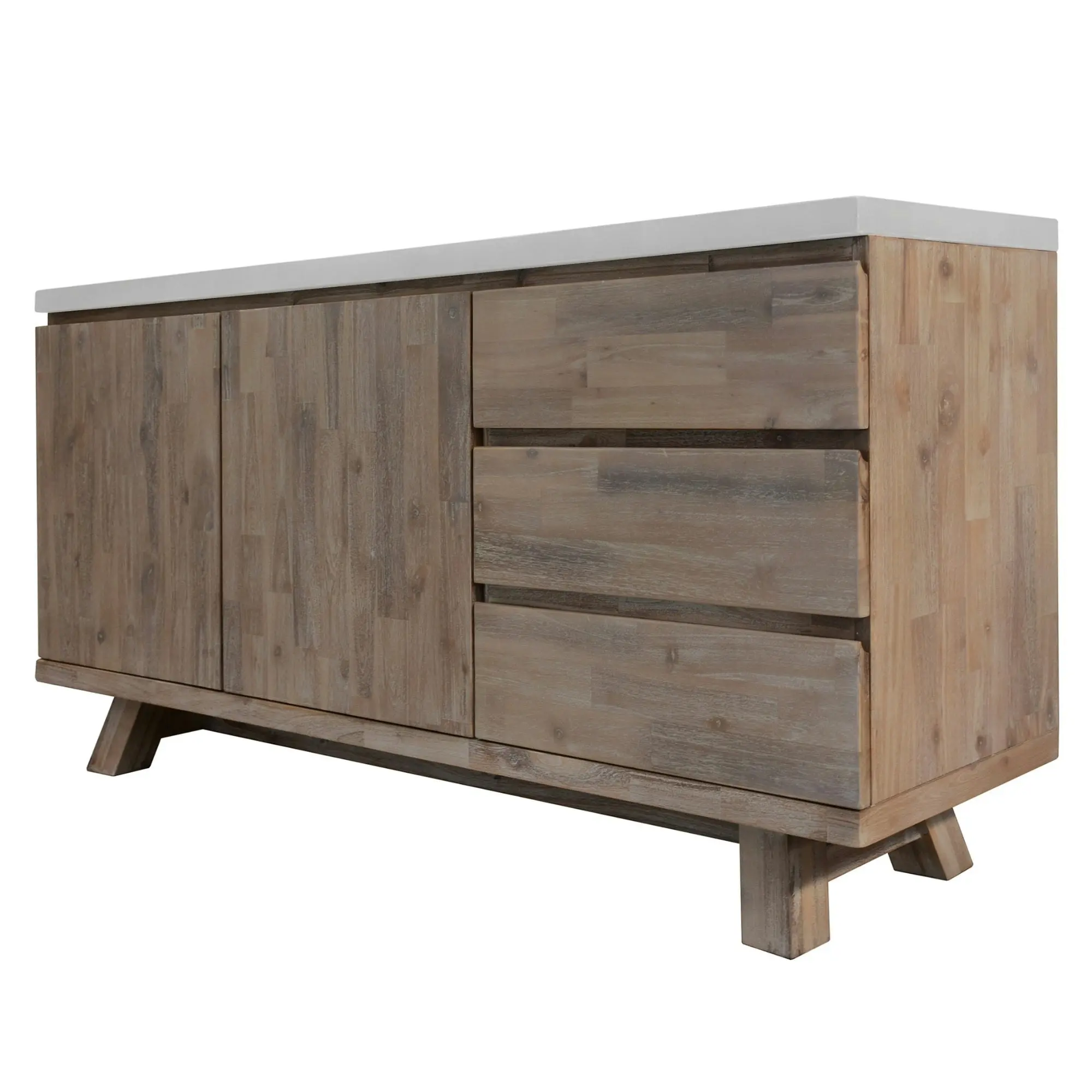 Stony 160cm Buffet with Concrete Top