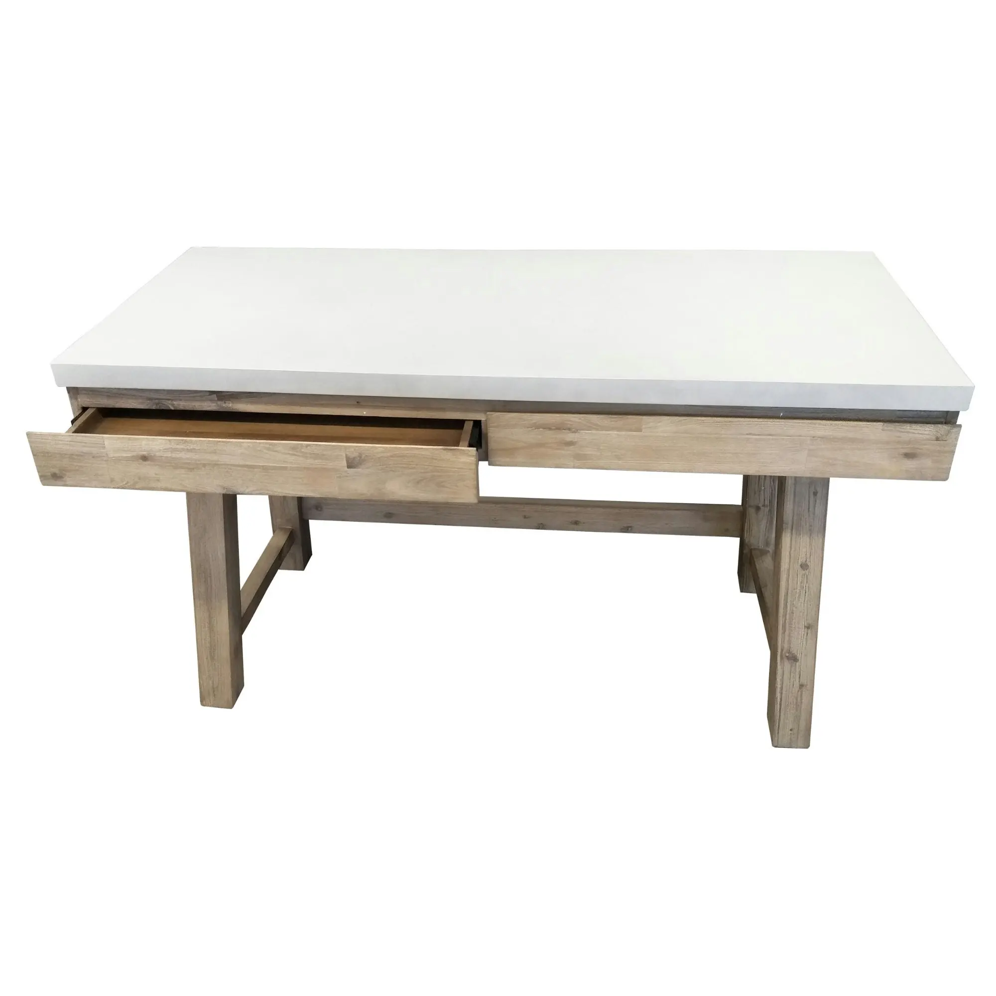 Stony 140cm Desk with Concrete Top