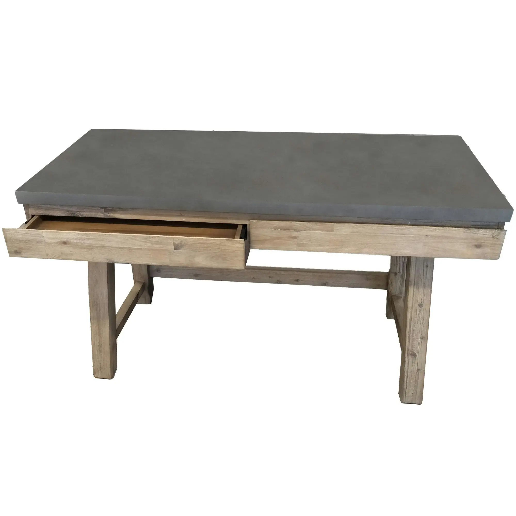 Stony 140cm Desk with Concrete Top